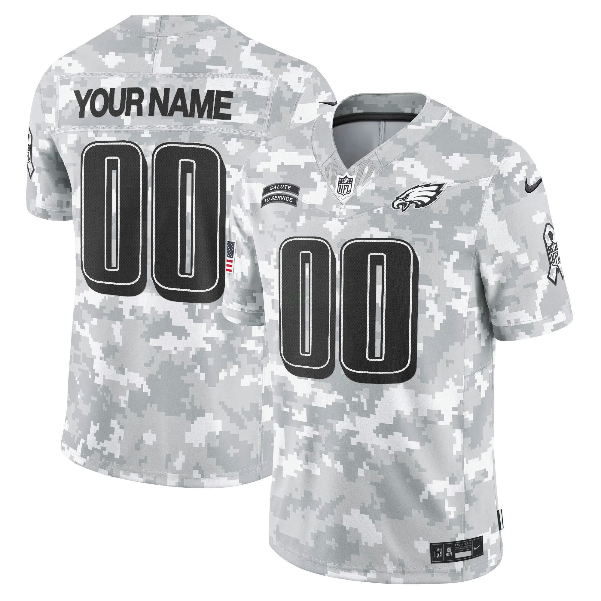 Camisa NFL Philadelphia 2024 Salute to Service Vapor Limited Jersey