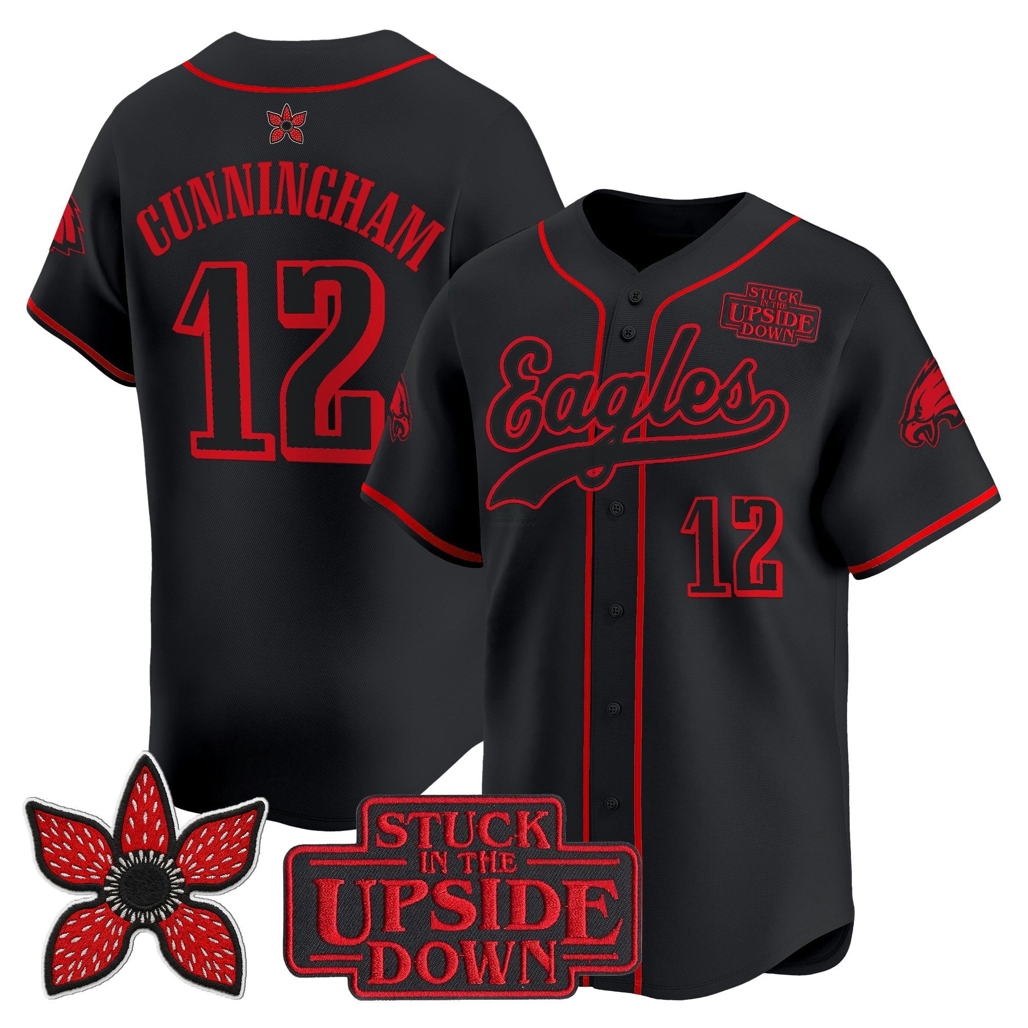 Camisa NFL Philadelphia ‘Stranger Things Edition’ Vapor Jersey