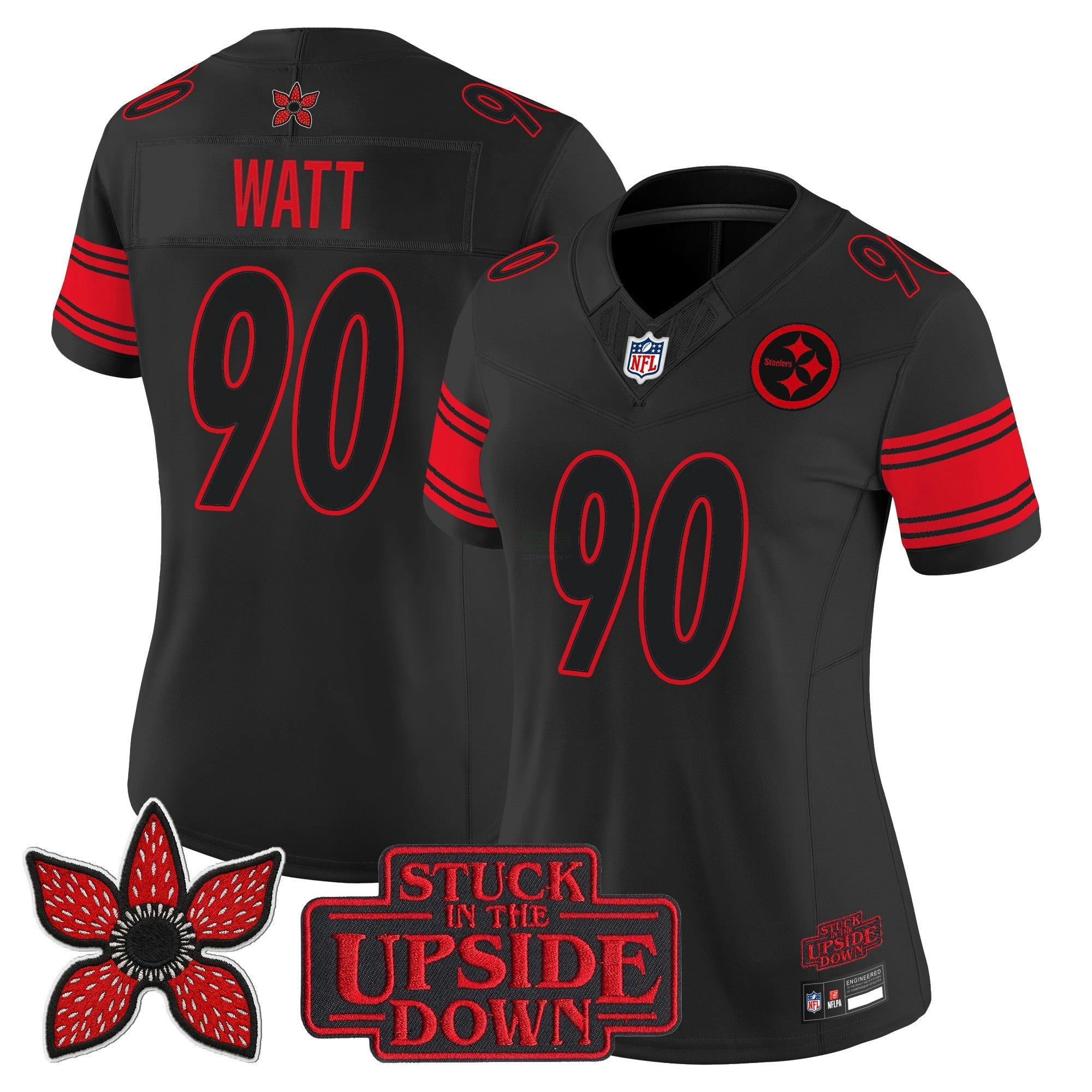 Camisa NFL Pittsburgh ‘Stranger Things Edition’ Vapor Limited Jersey