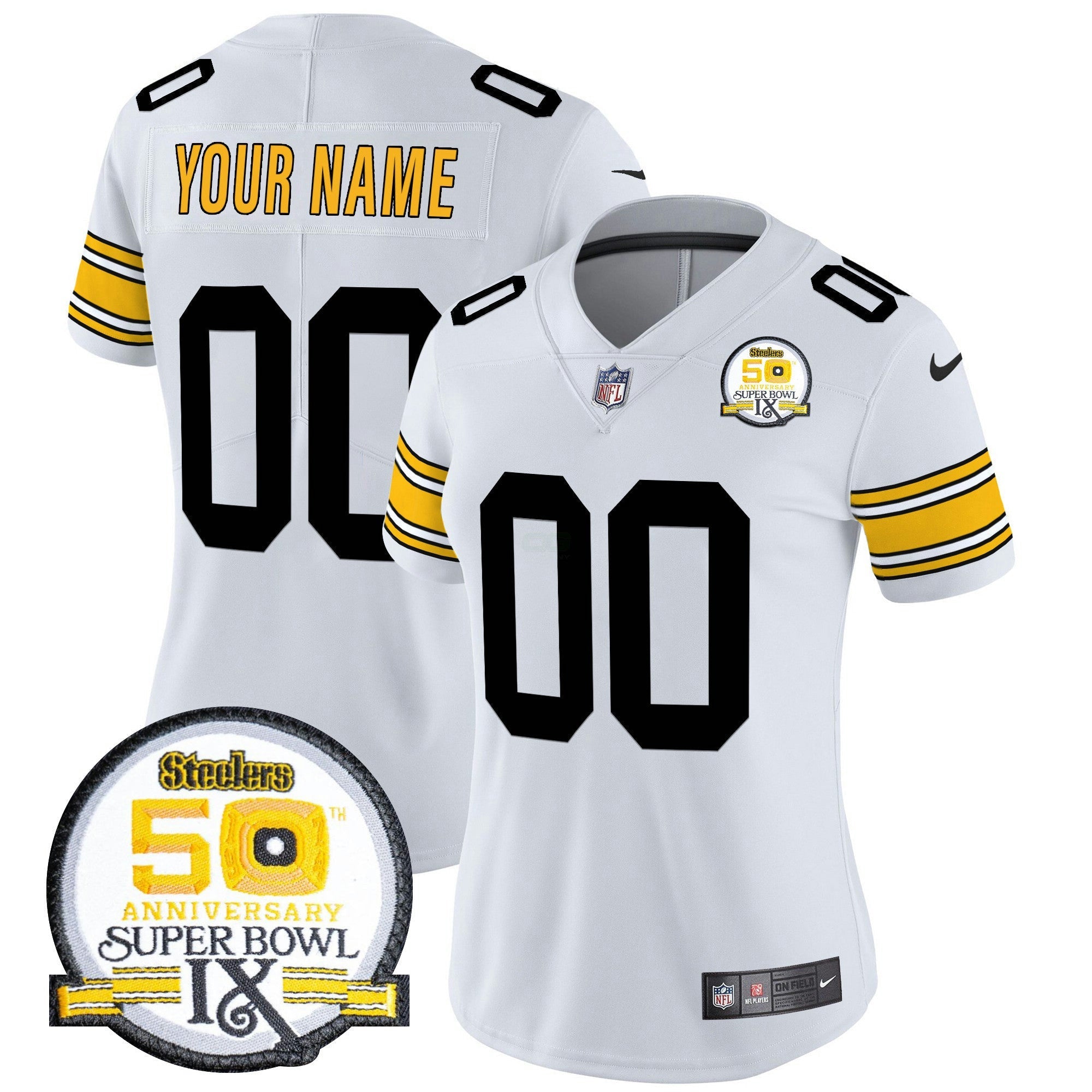 Camisa NFL Pittsburgh Throwback Vapor Limited Jersey