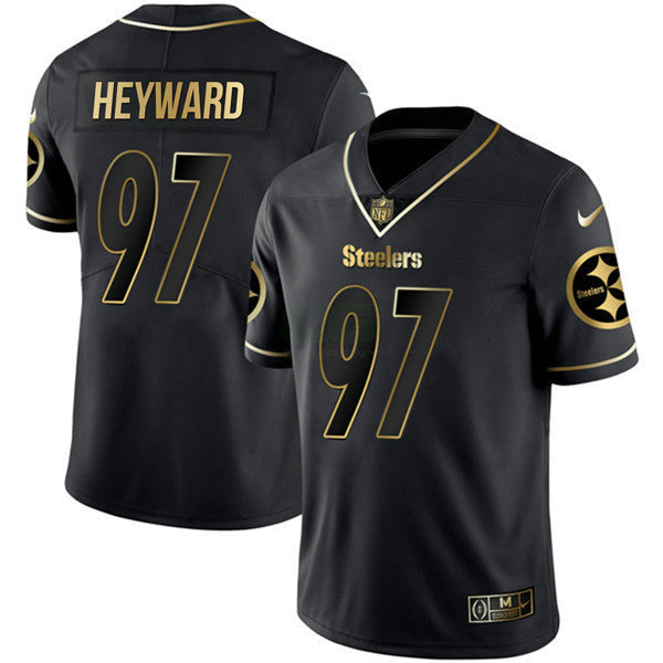 Camisa NFL Preta Dourada