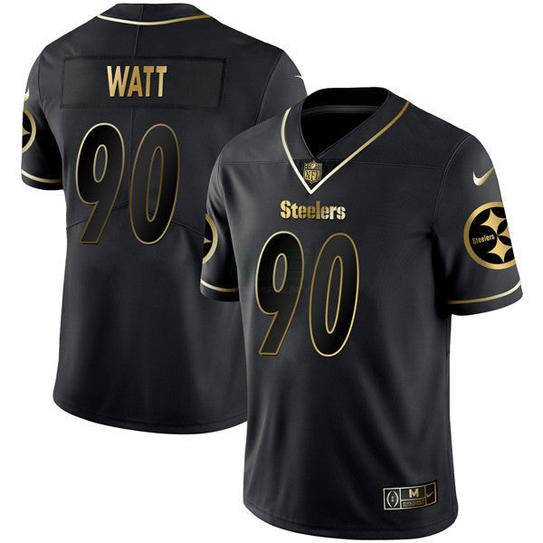 Camisa NFL Preta Dourada