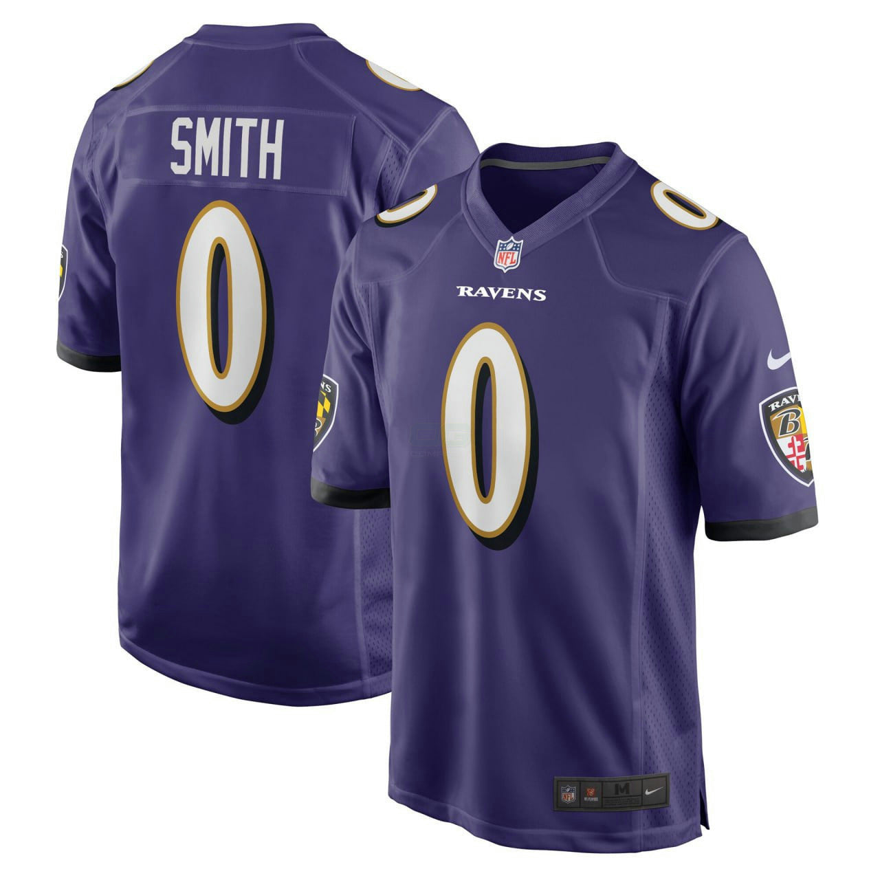 Camisa NFL Roquan Smith Baltimore Purple Jersey - Roquan Smith