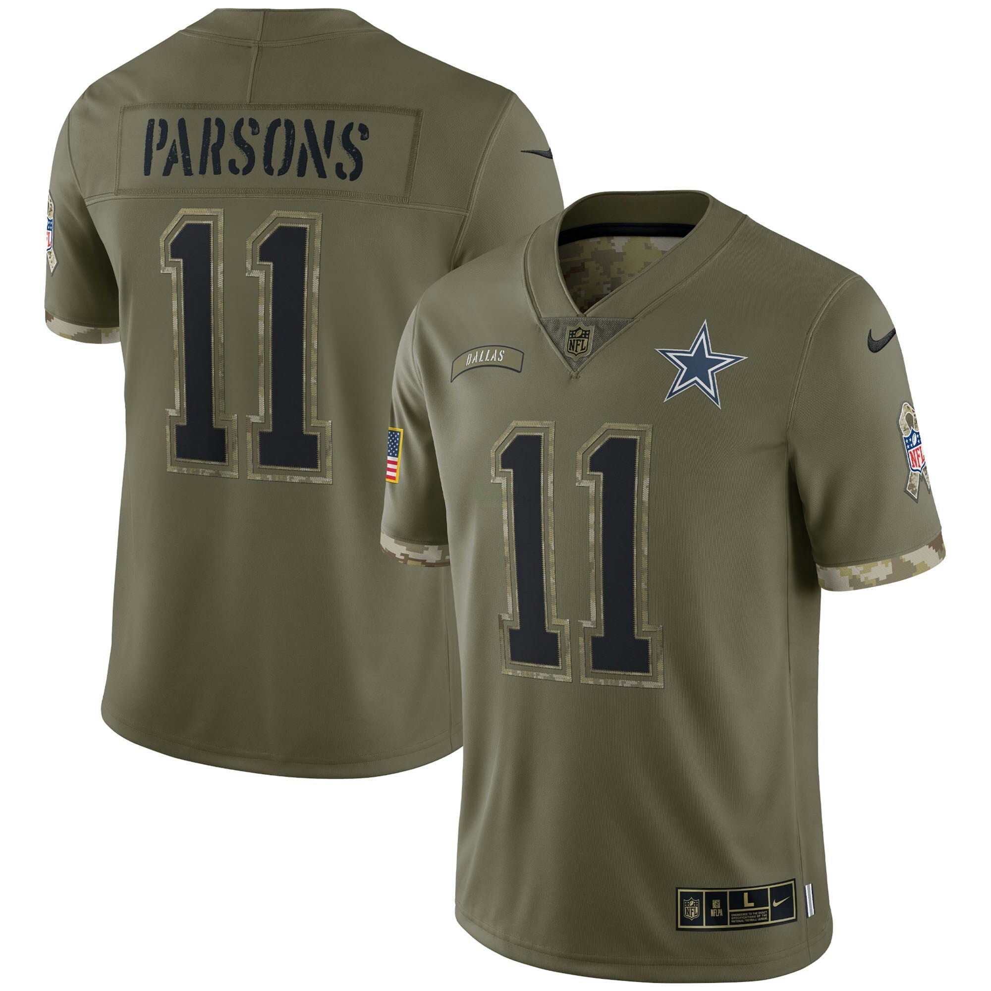 Camisa NFL Salute To Service 2022 Limited – Olive