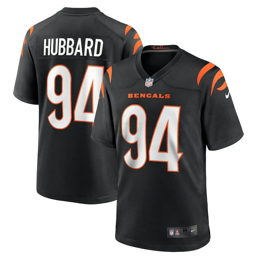 Camisa NFL Sam Hubbard Cincinnati Black Game Jersey - Sam Hubbard