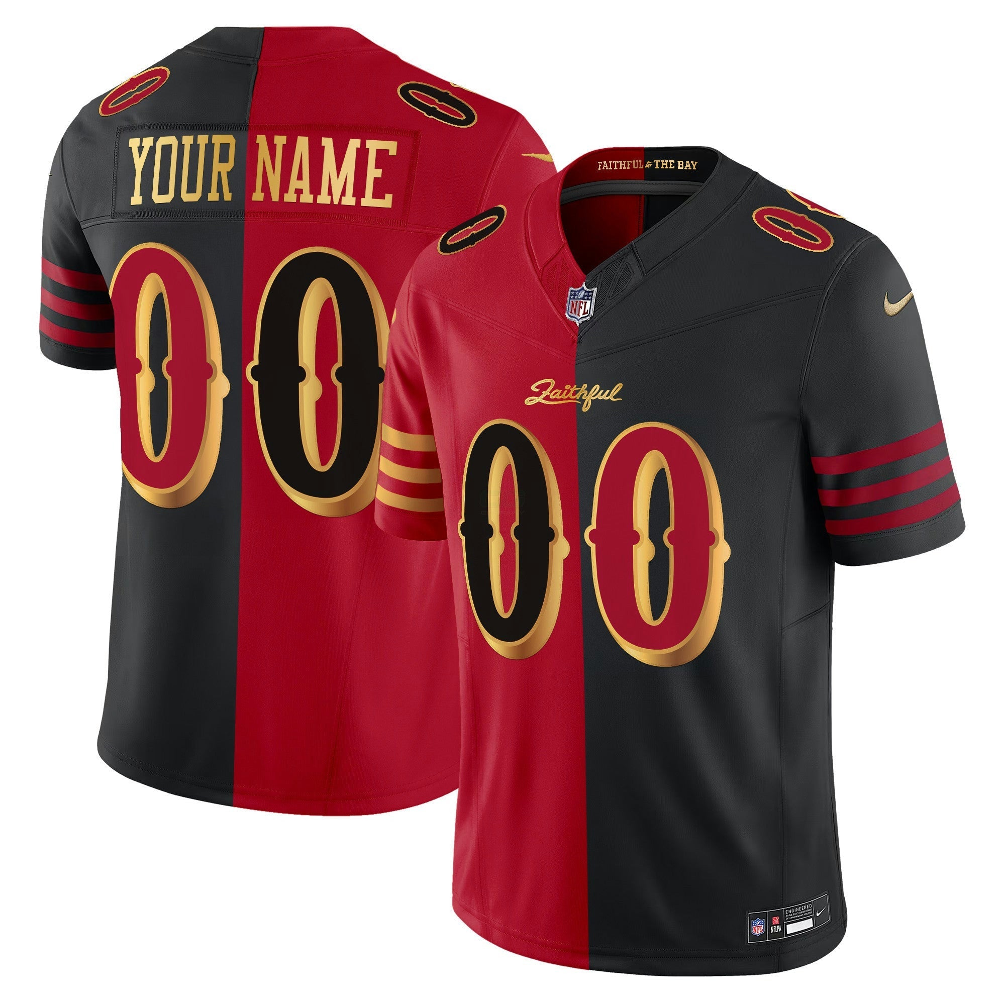 Camisa NFL San Francisco 2025 “Rivalries” Vapor Limited Jersey