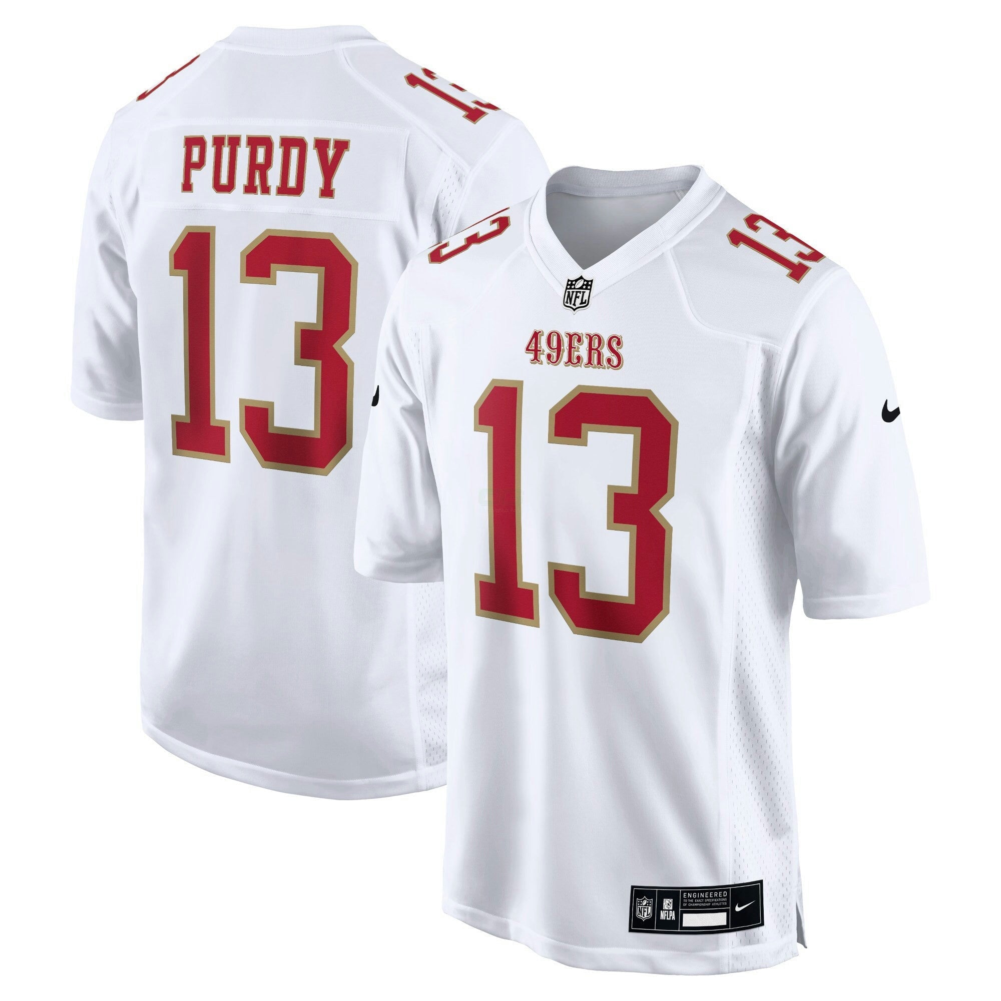 Camisa NFL San Francisco Tundra White Game Jersey