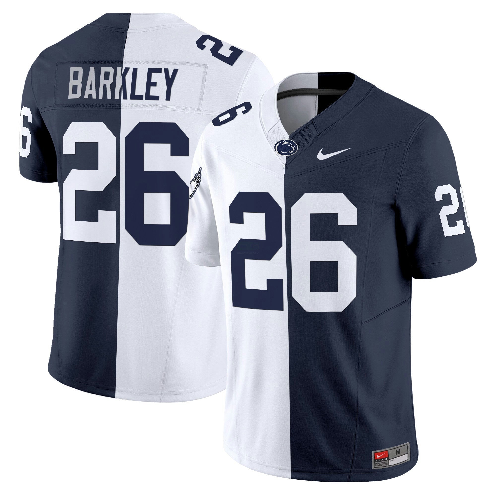 Camisa NFL Saquon Barkley Split Vapor Limited Jersey - Branca