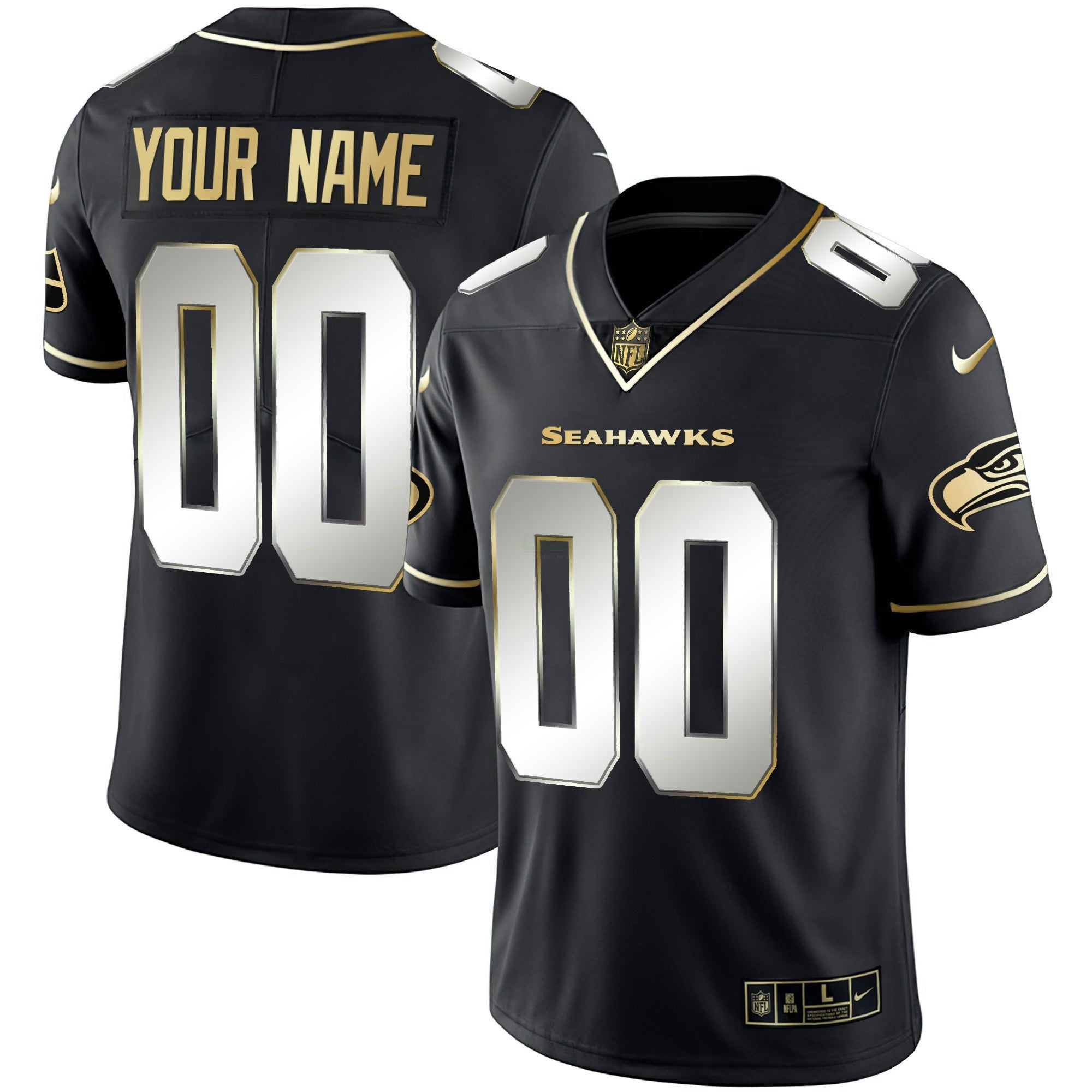 Camisa NFL Seattle Gold Player Jersey