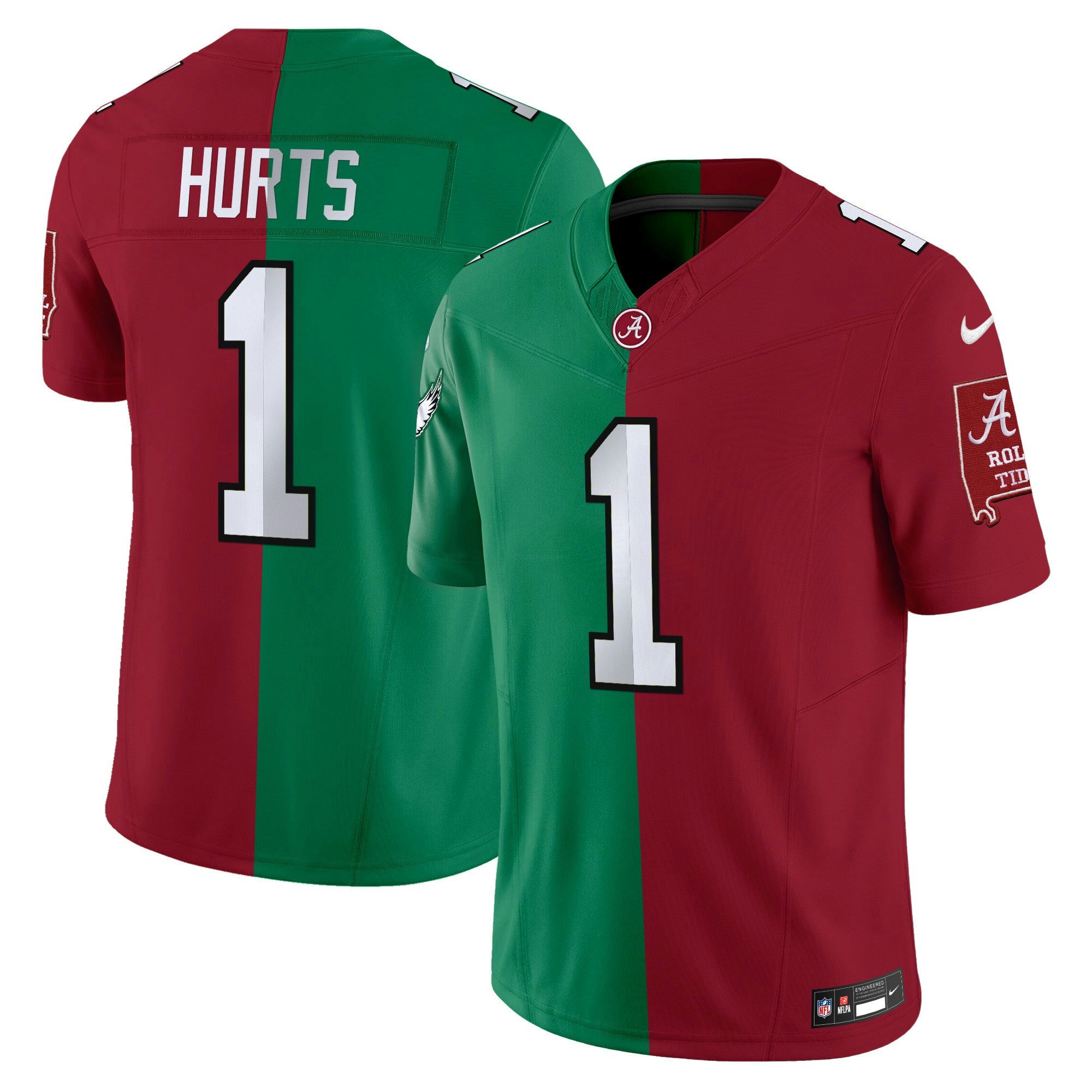 Camisa NFL Split Philadelphia & College Football Vapor Limited Jersey
