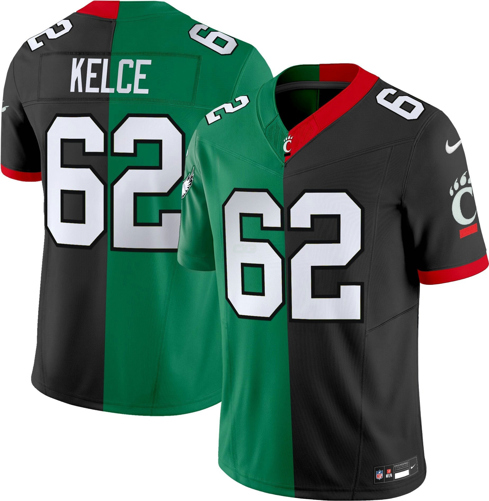 Camisa NFL Split Philadelphia & College Football Vapor Limited Jersey