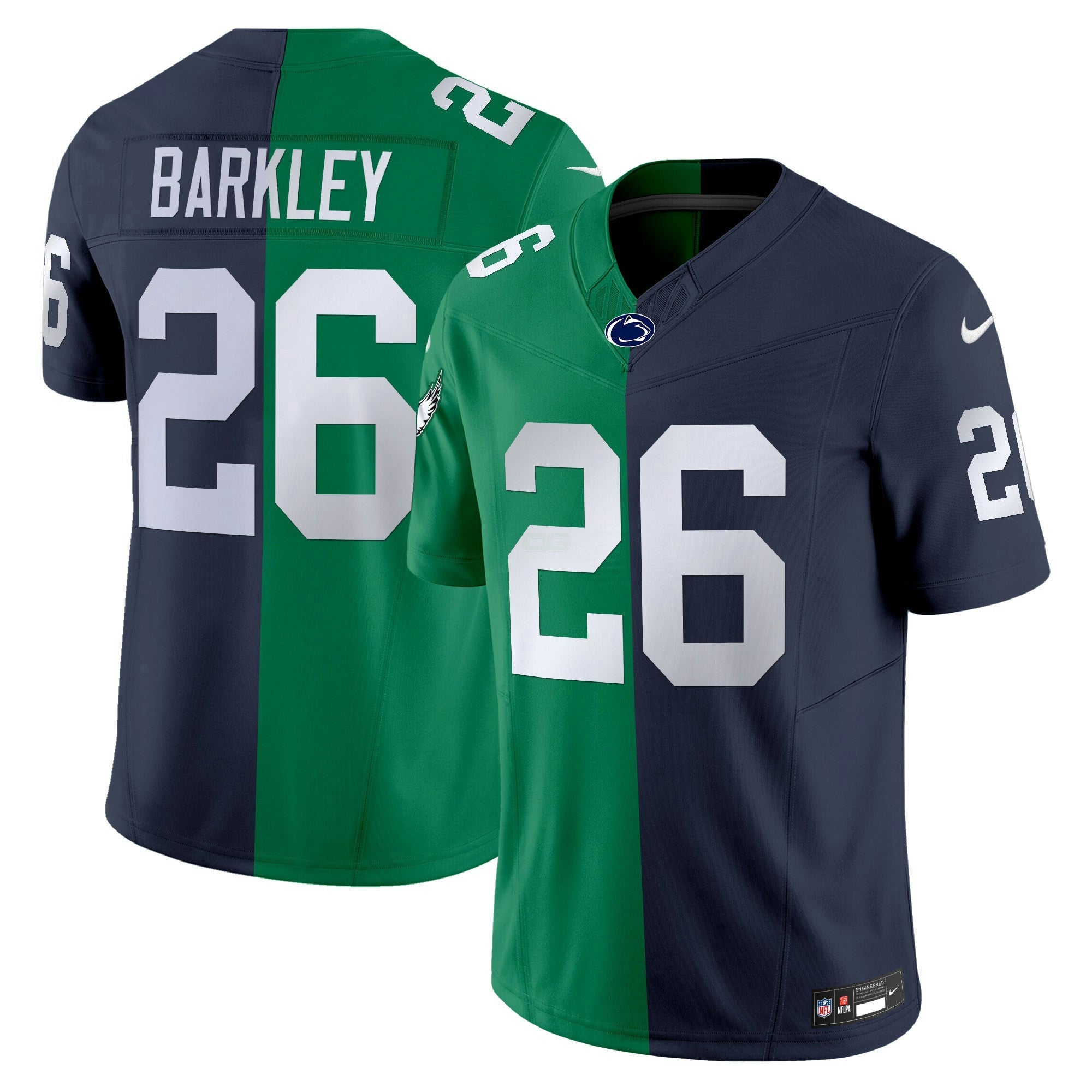 Camisa NFL Split Philadelphia & College Football Vapor Limited Jersey