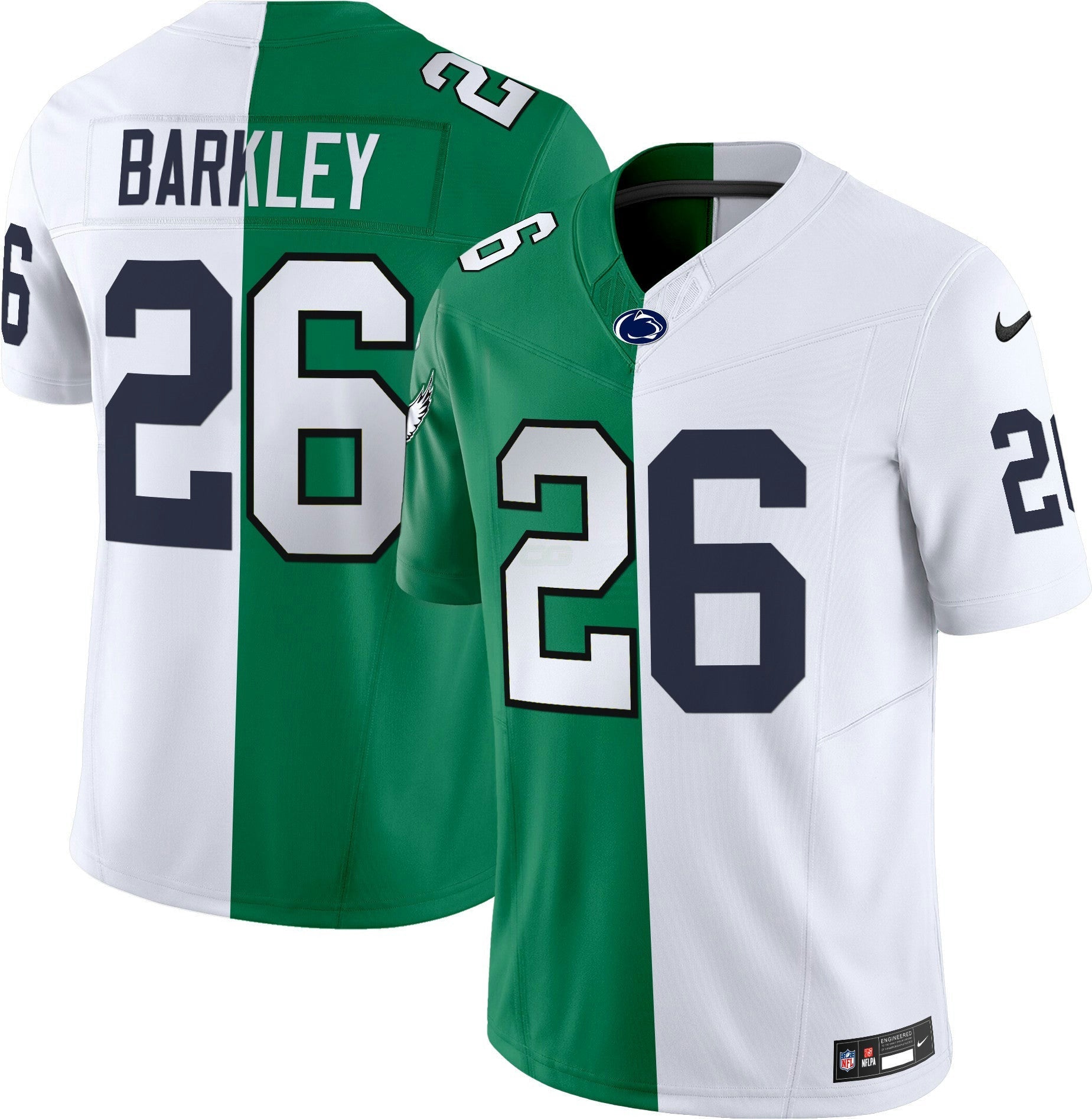 Camisa NFL Split Philadelphia & College Football Vapor Limited Jersey