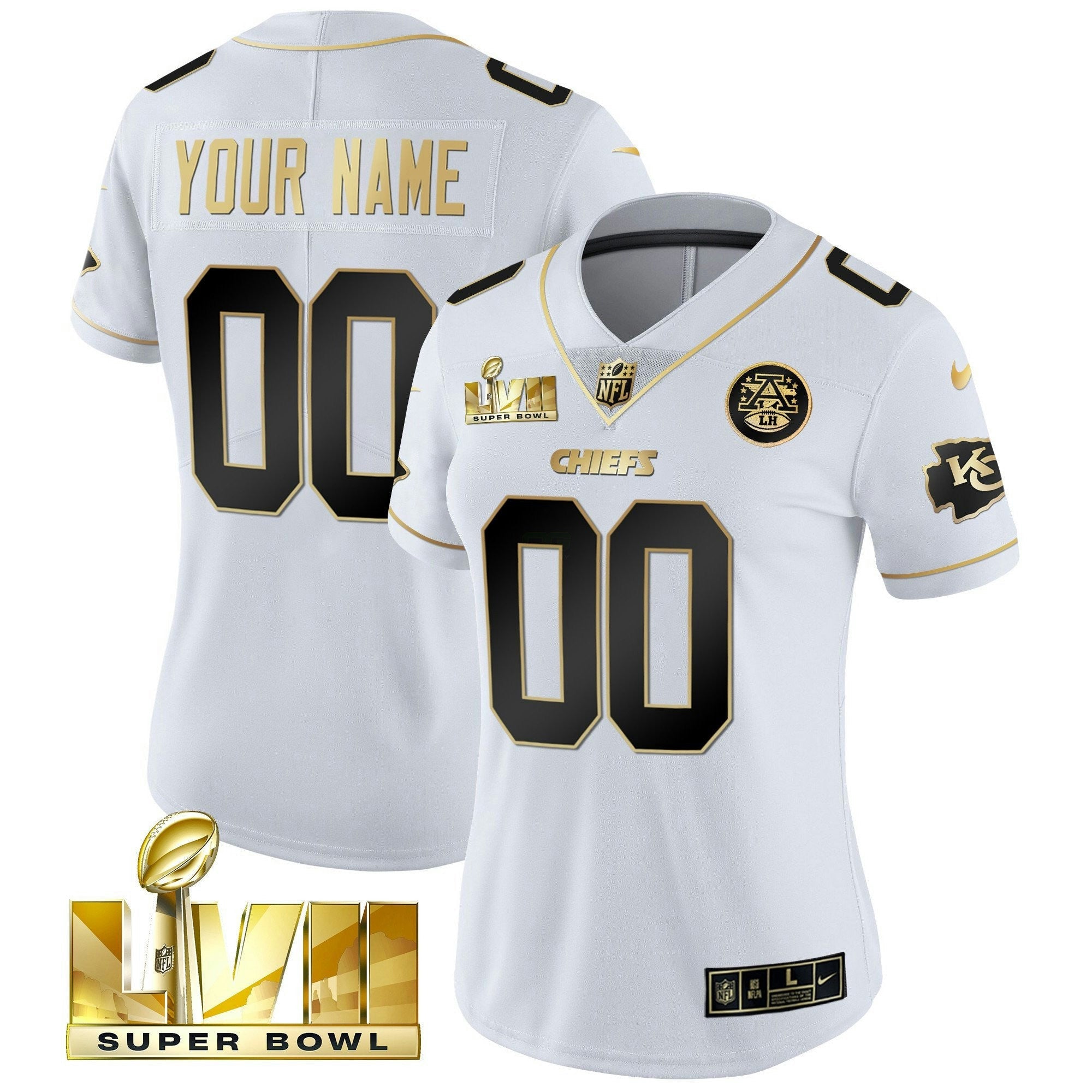 Camisa NFL Super Bowl Custom Name & Number Jersey