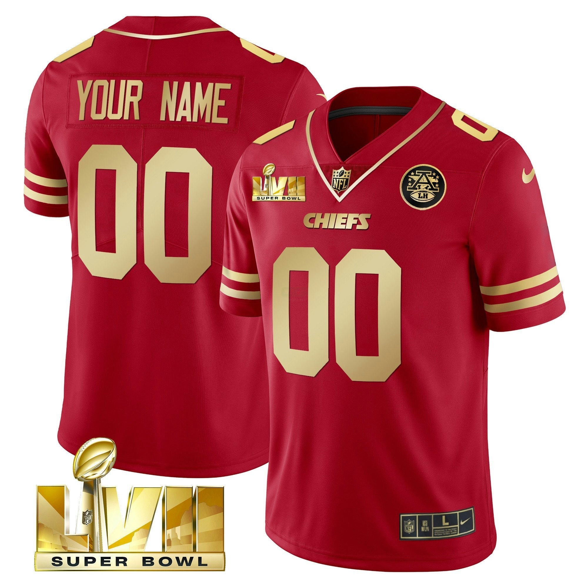 Camisa NFL Super Bowl Custom Name & Number Jersey