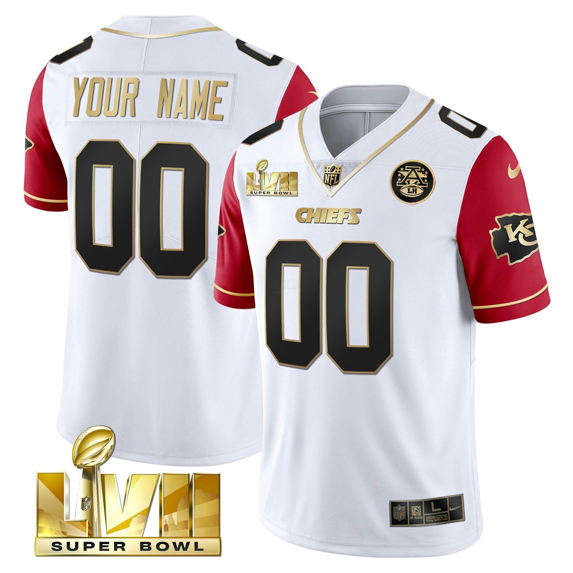 Camisa NFL Super Bowl Custom Name & Number Jersey