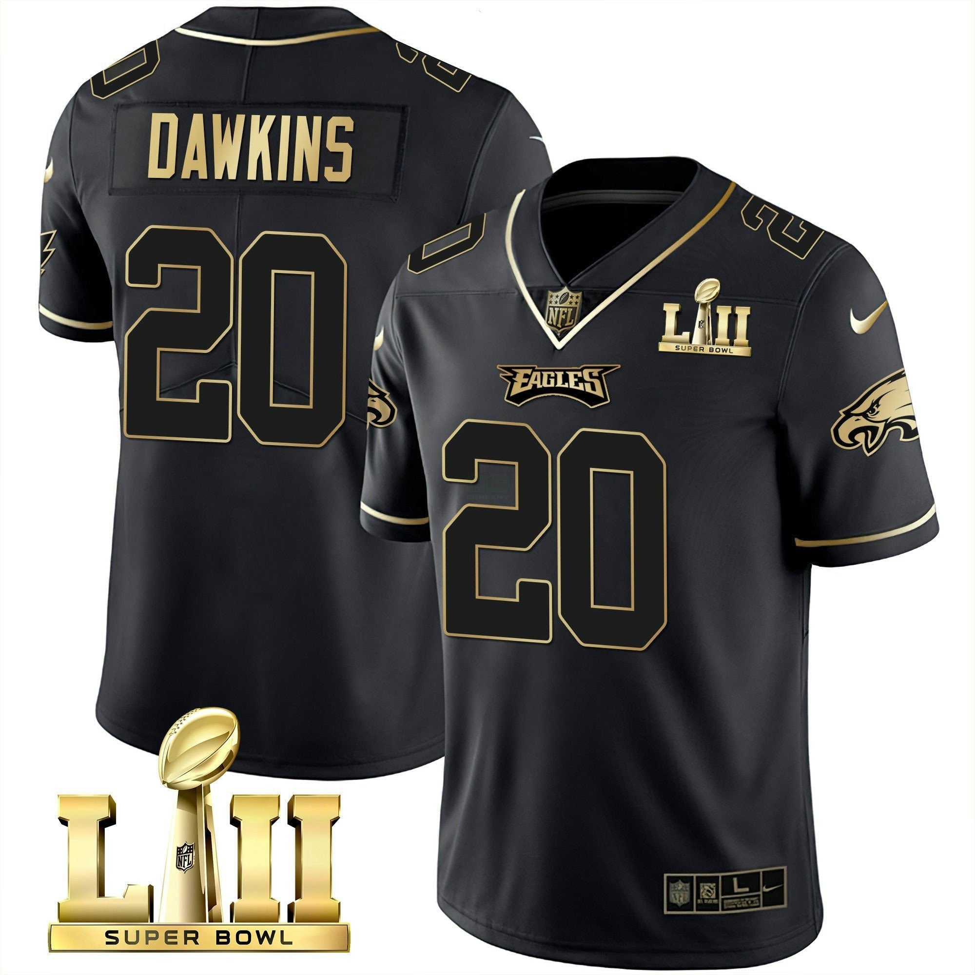 Camisa NFL Super Bowl LII Patch Vapor Jersey