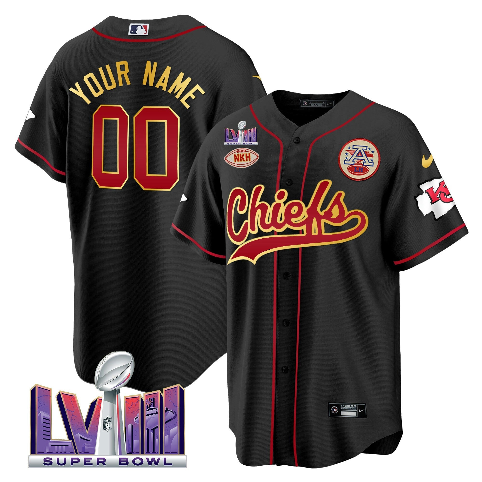 Camisa NFL Super Bowl LVIII Patch Jersey