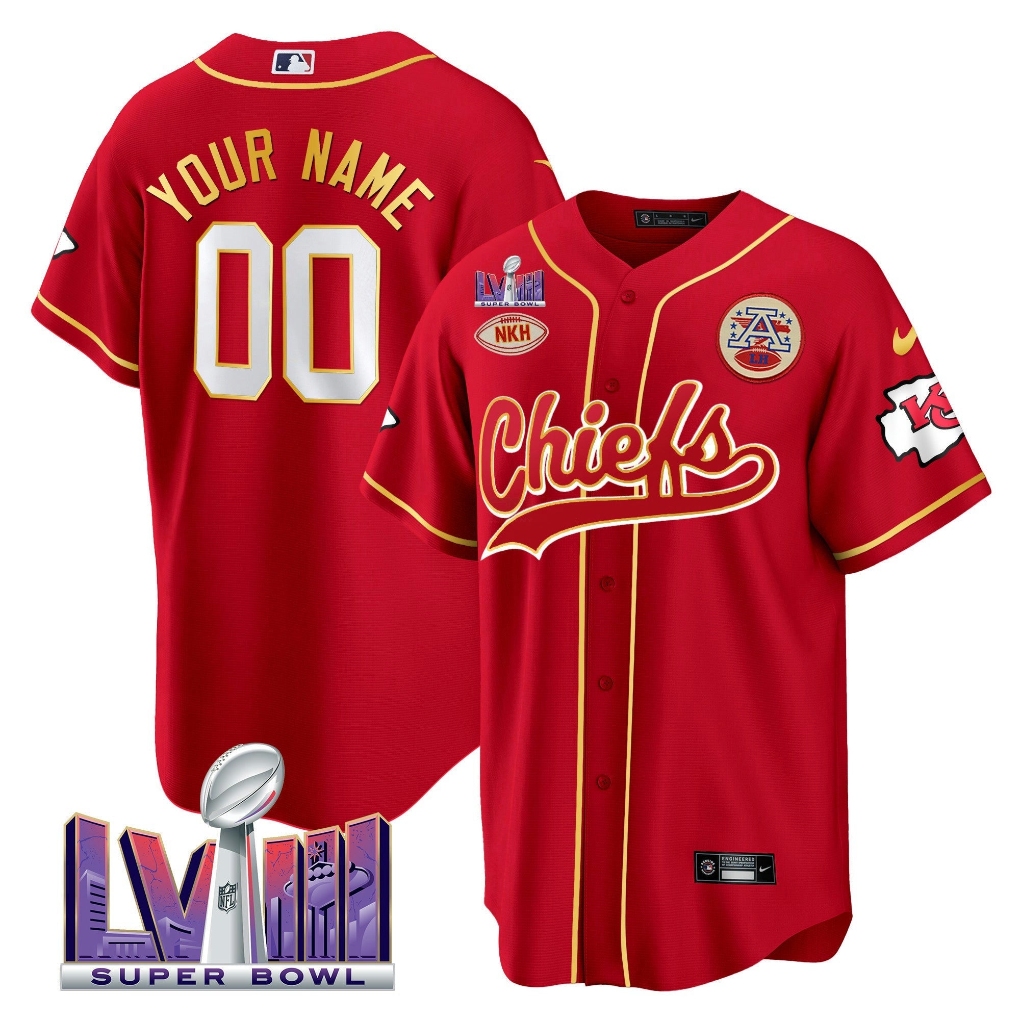 Camisa NFL Super Bowl LVIII Patch Jersey