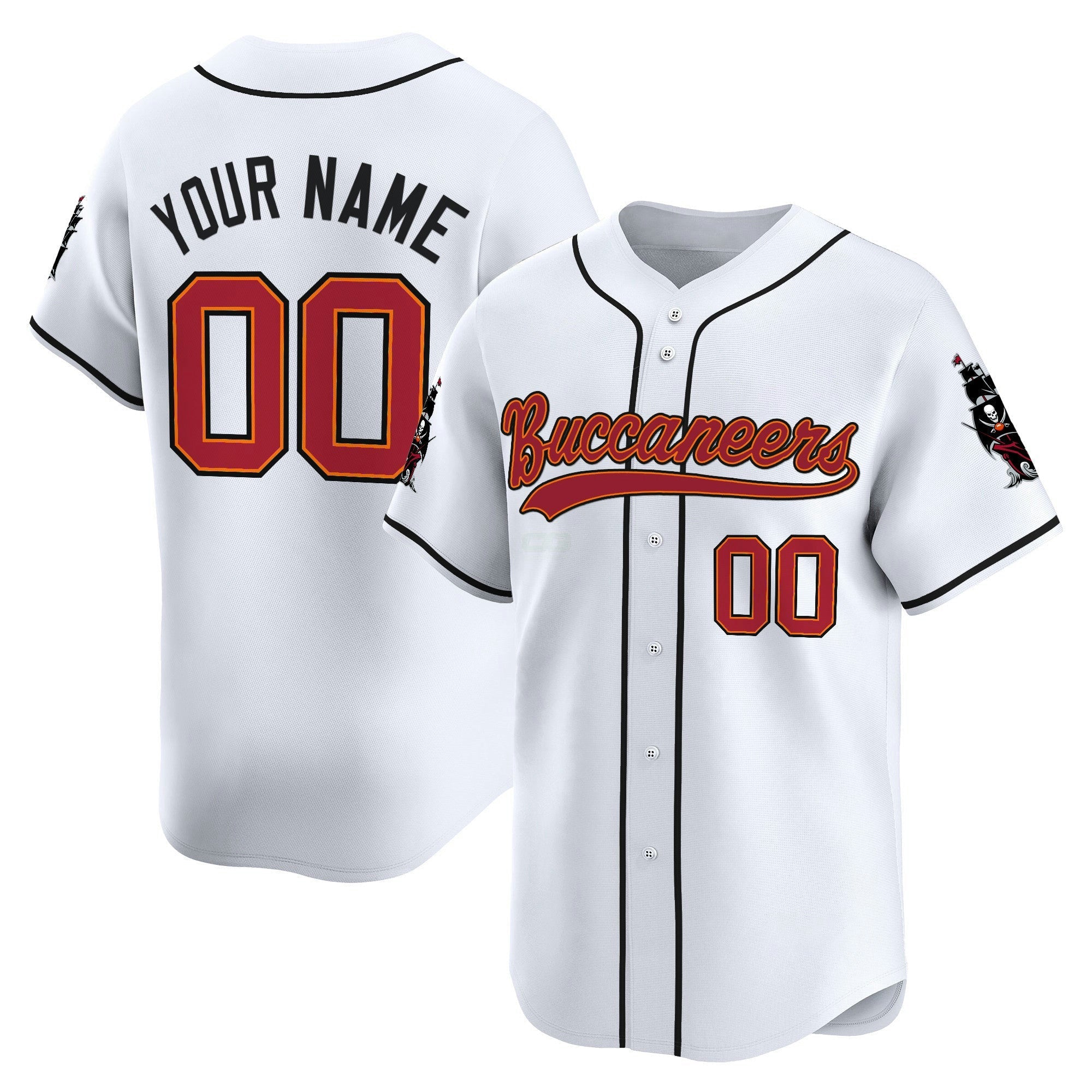 Camisa NFL Tampa Bay 50th Season Patch Vapor Jersey