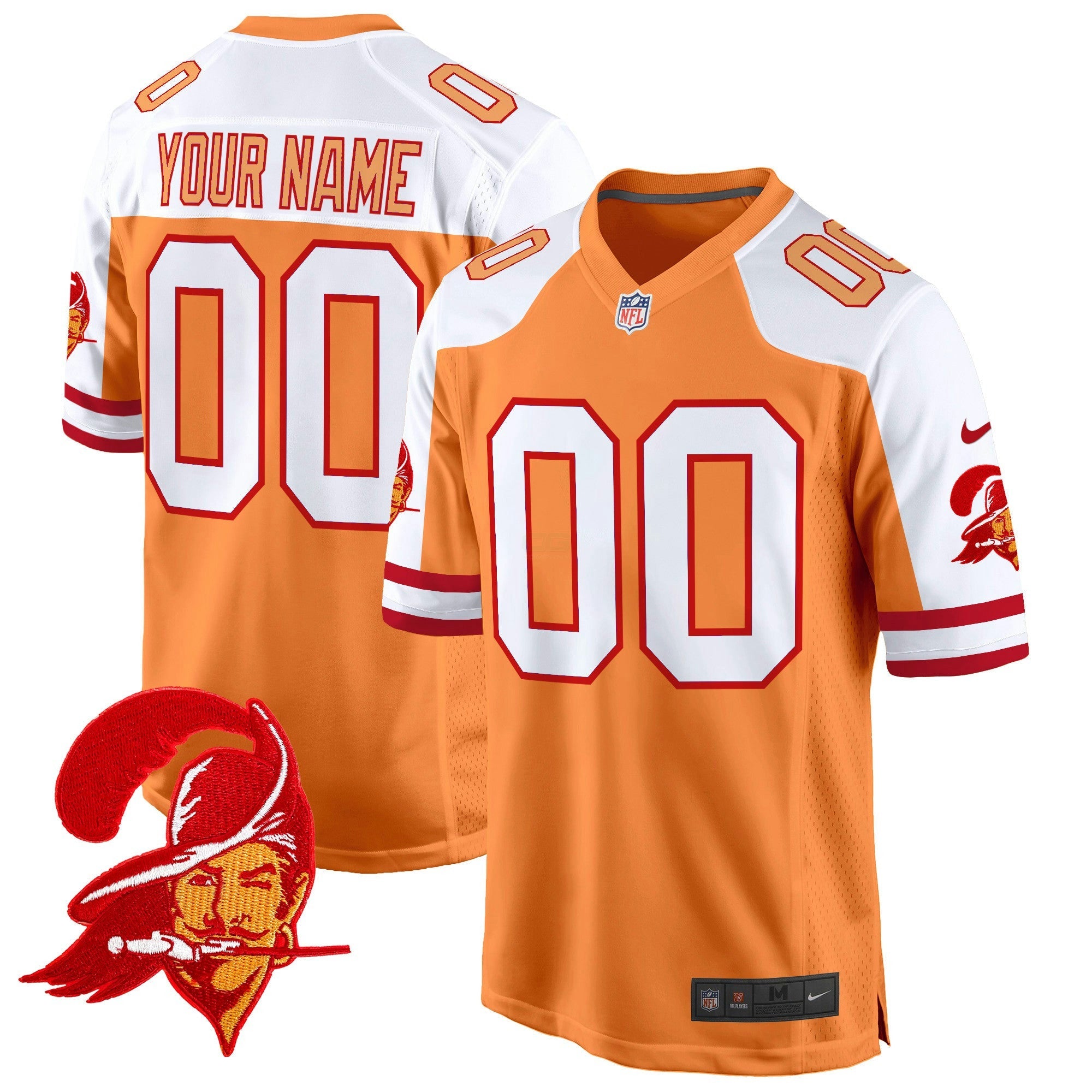 Camisa NFL Tampa Bay Throwback Game Jersey