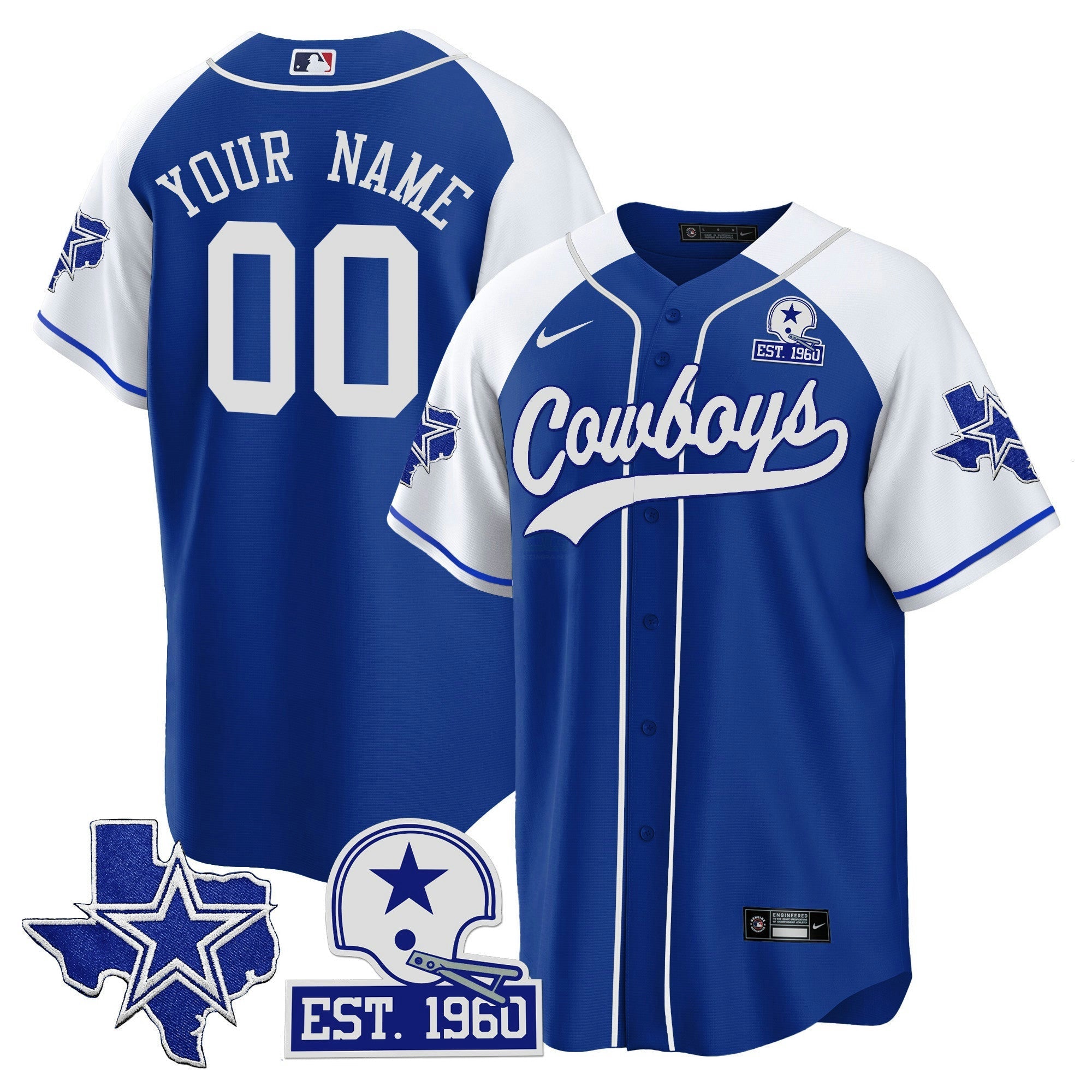 Camisa NFL Texas Patch Jersey
