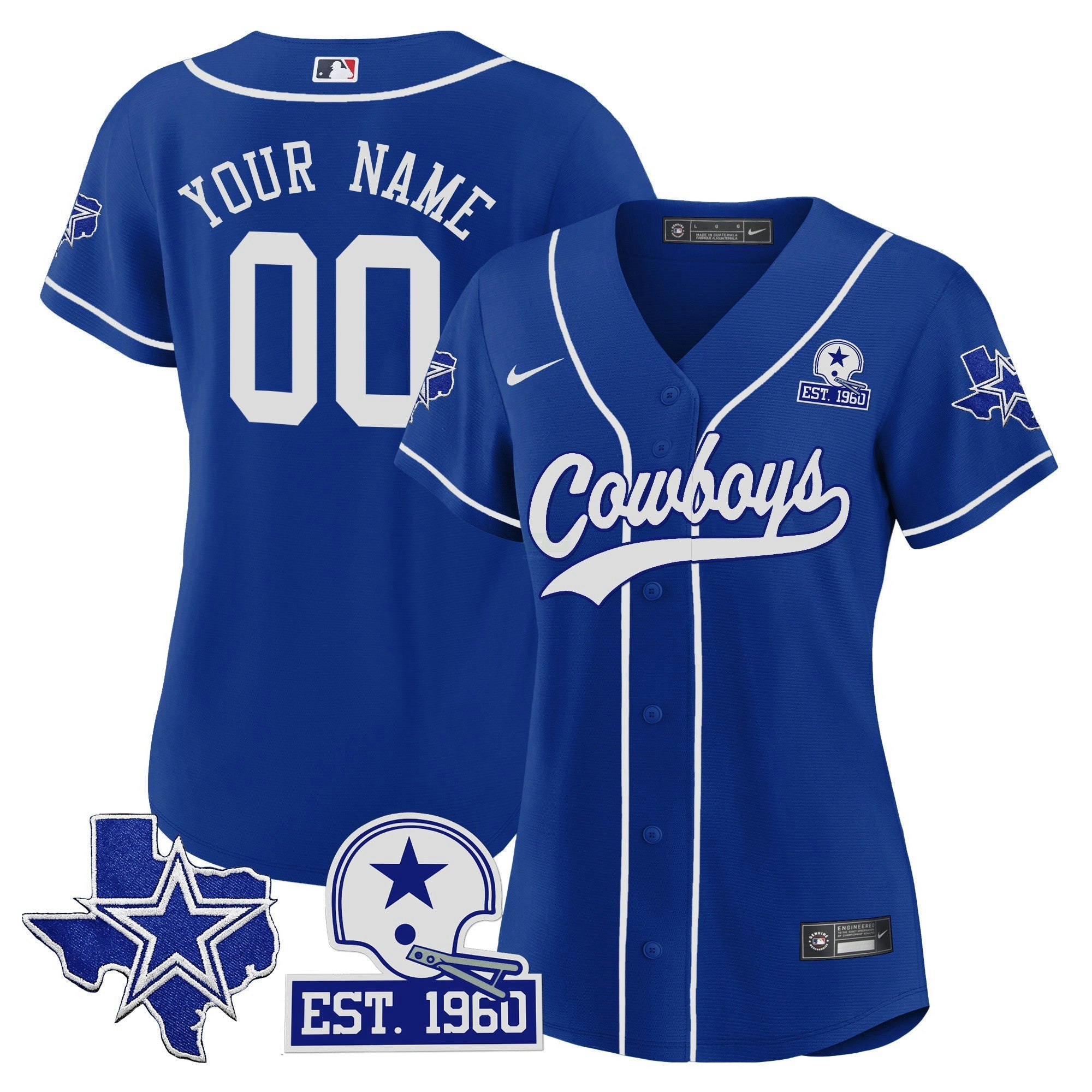 Camisa NFL Texas Patch Jersey