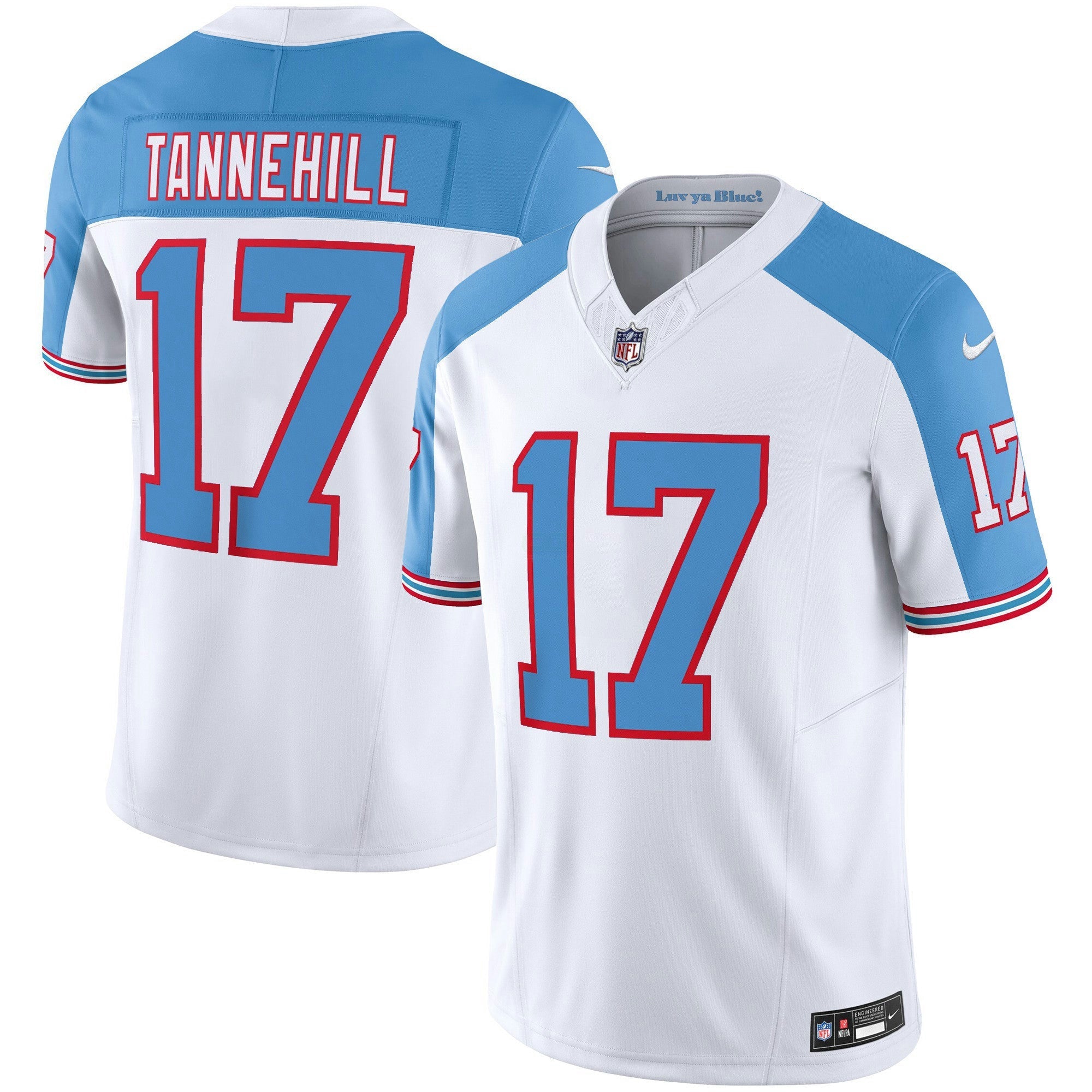 Camisa NFL Throwback Branca Alternativa Limited Vapor Jersey