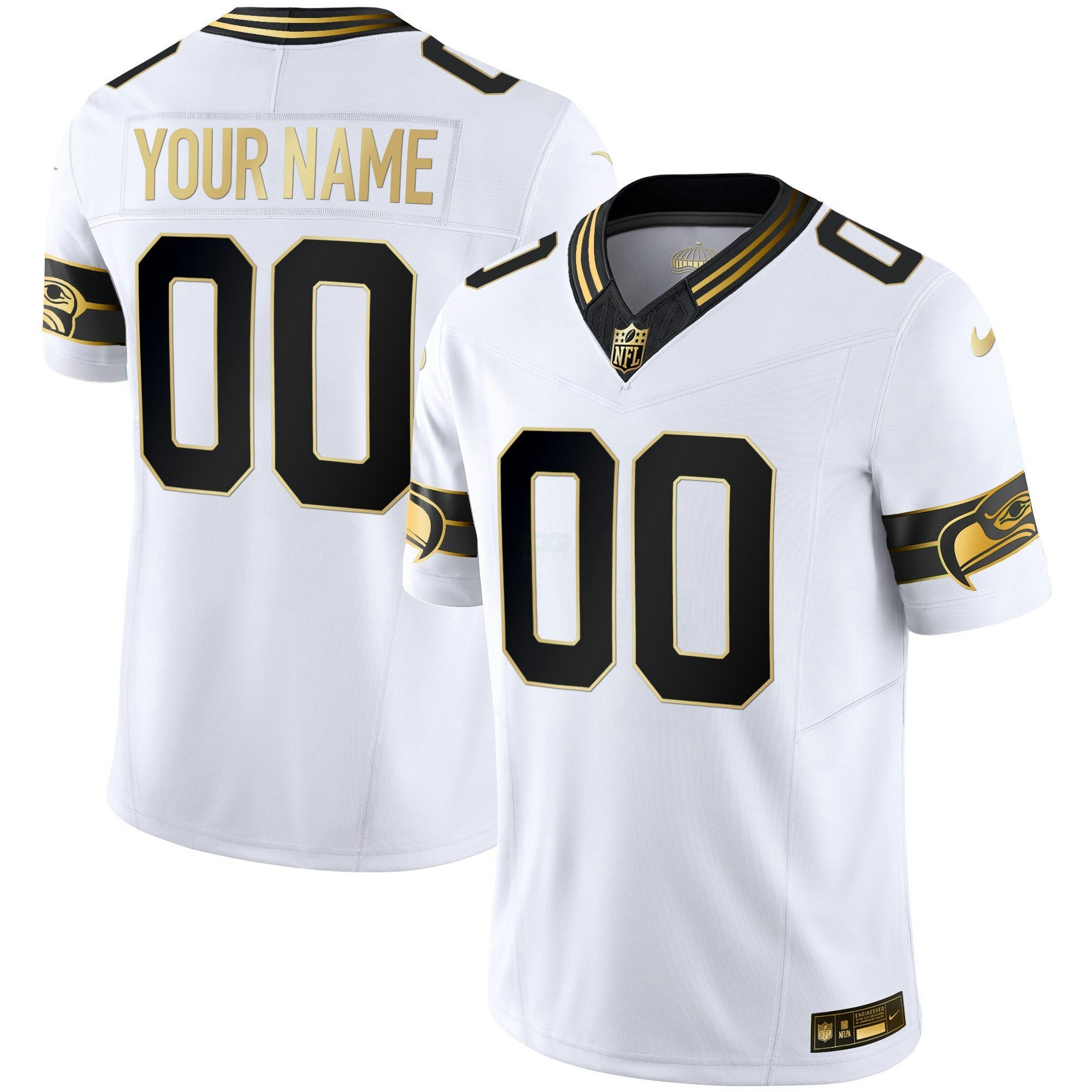 Camisa NFL Throwback & Dourada Vapor Limited Jersey