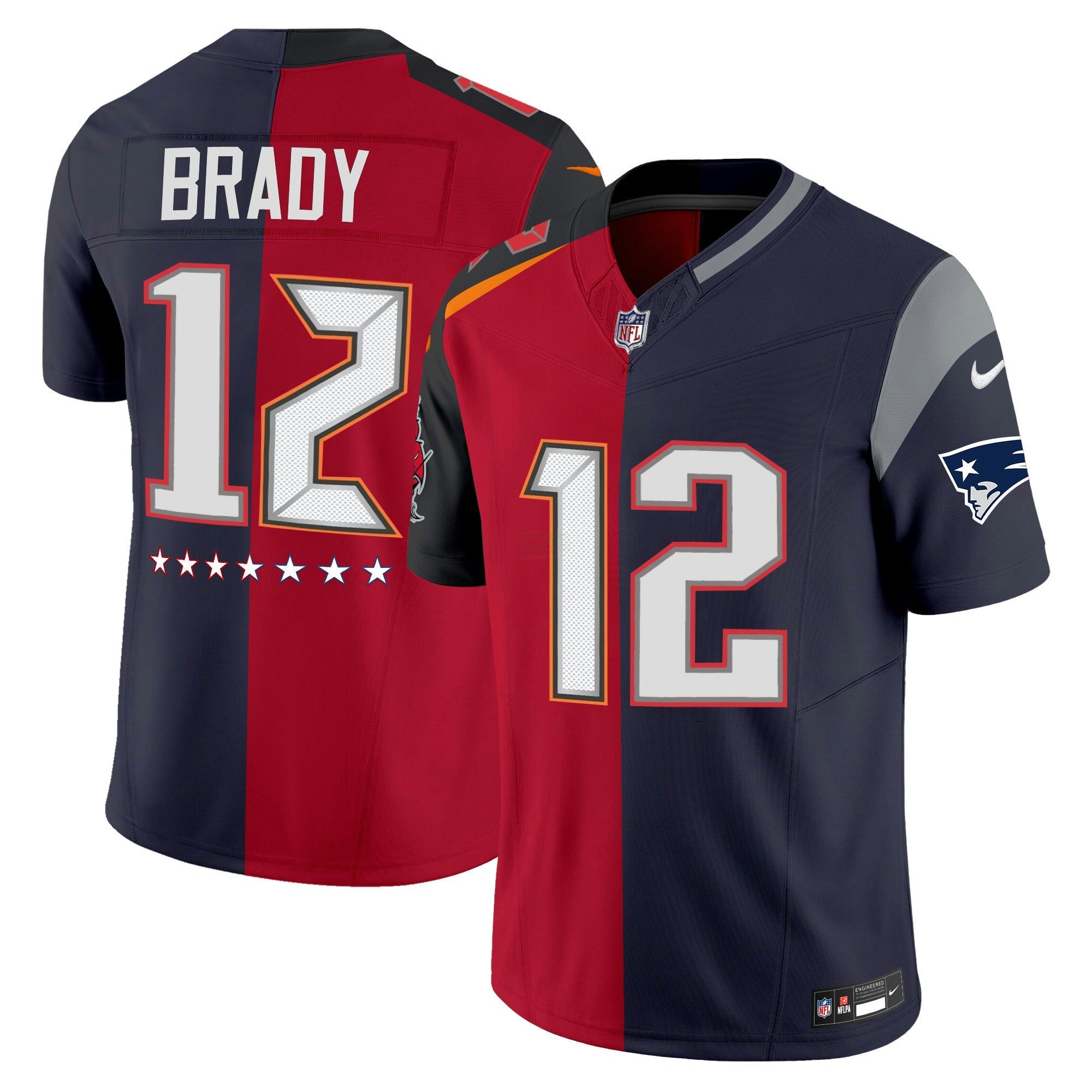 Camisa NFL Tom Brady 6x-Time Super Bowl Vapor Limited Jersey