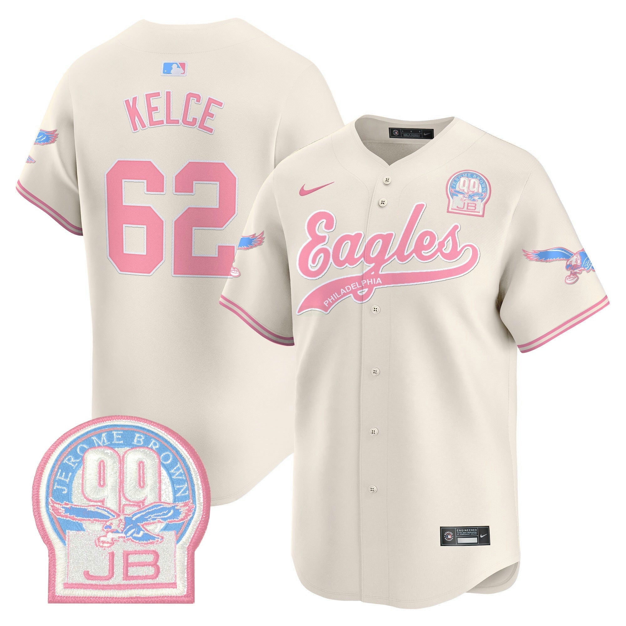 Camisa NFL Unisex Bubblegum Pink Vapor Premier Limited Jersey