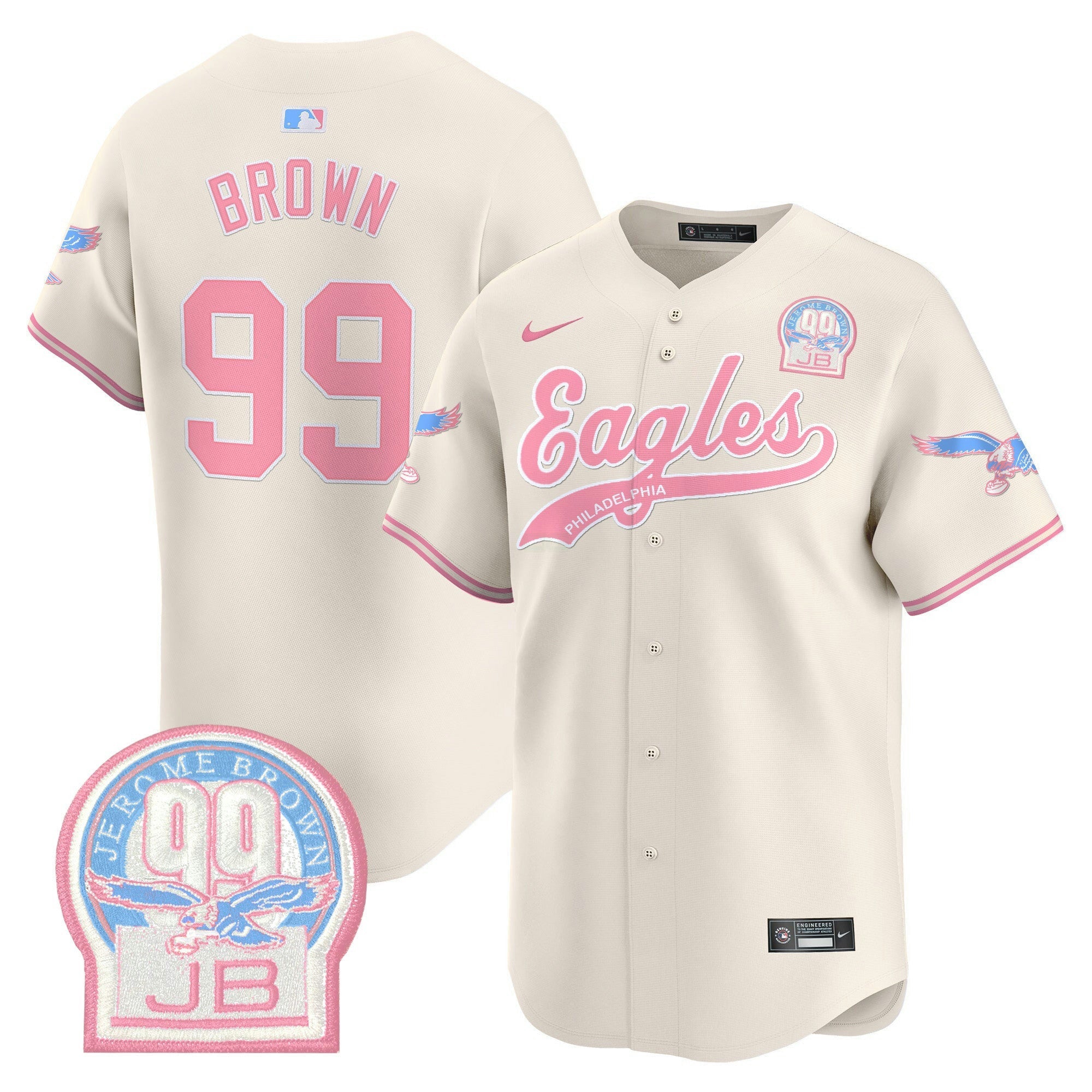 Camisa NFL Unisex Bubblegum Pink Vapor Premier Limited Jersey