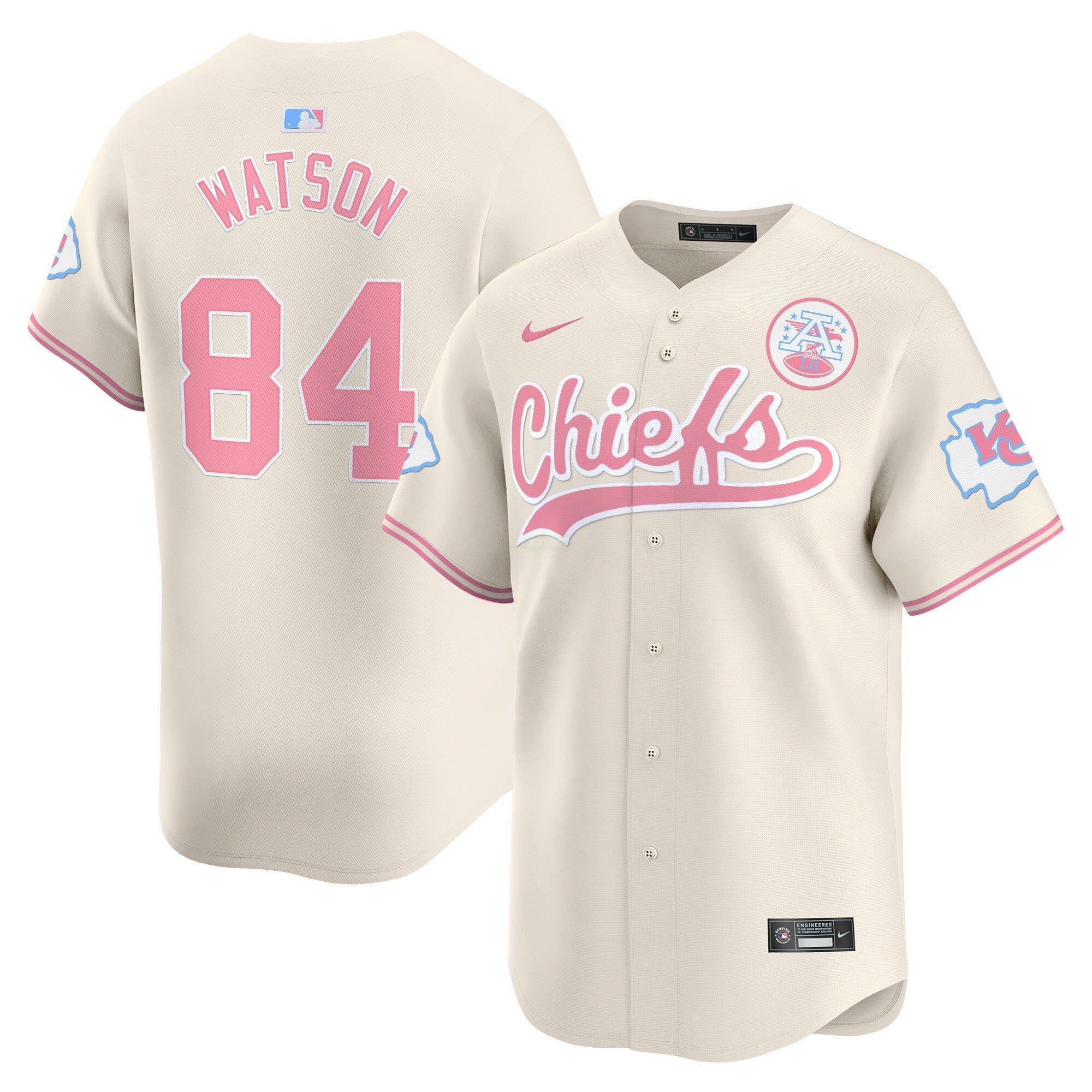 Camisa NFL Unisex Bubblegum Pink Vapor Premier Limited Jersey