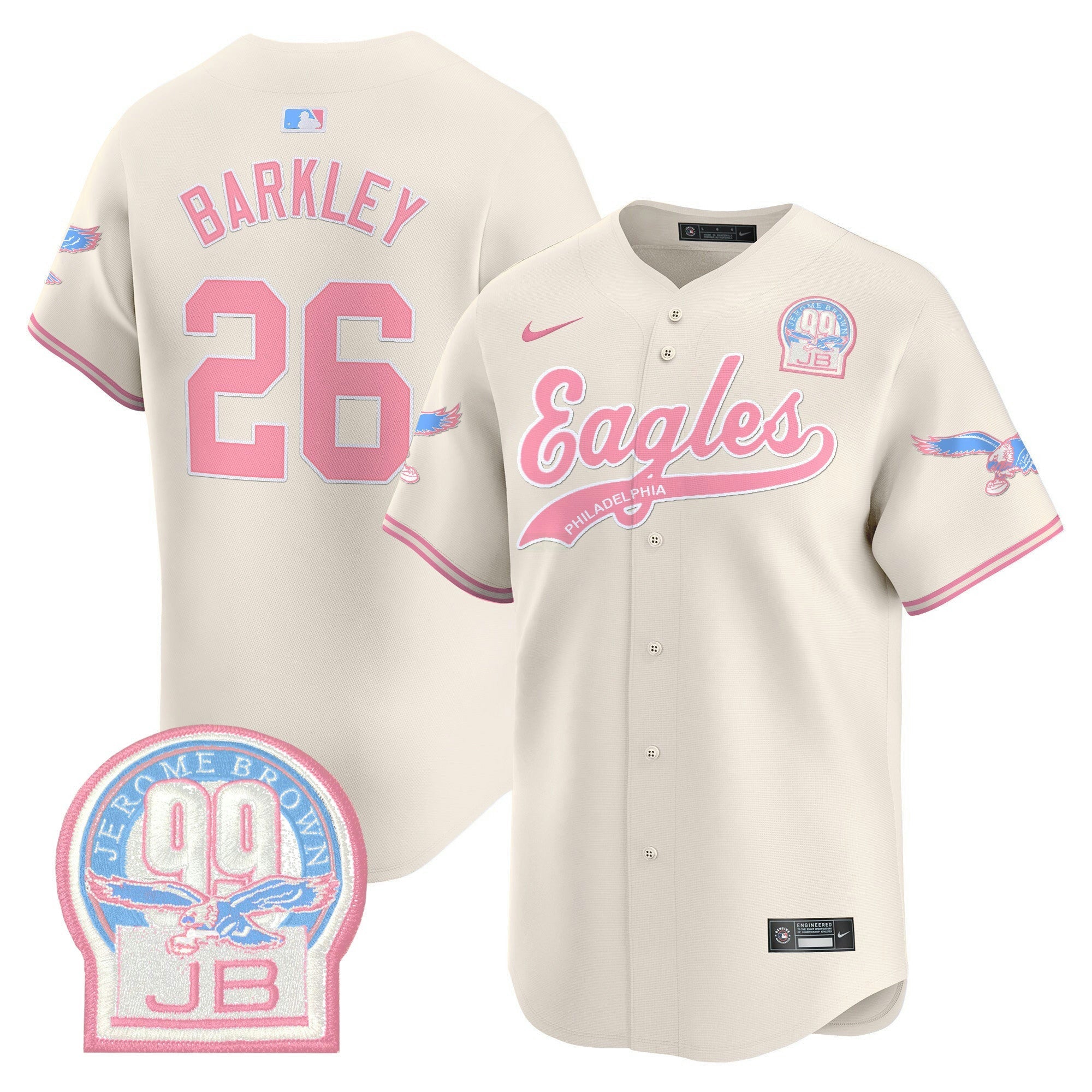 Camisa NFL Unisex Bubblegum Pink Vapor Premier Limited Jersey