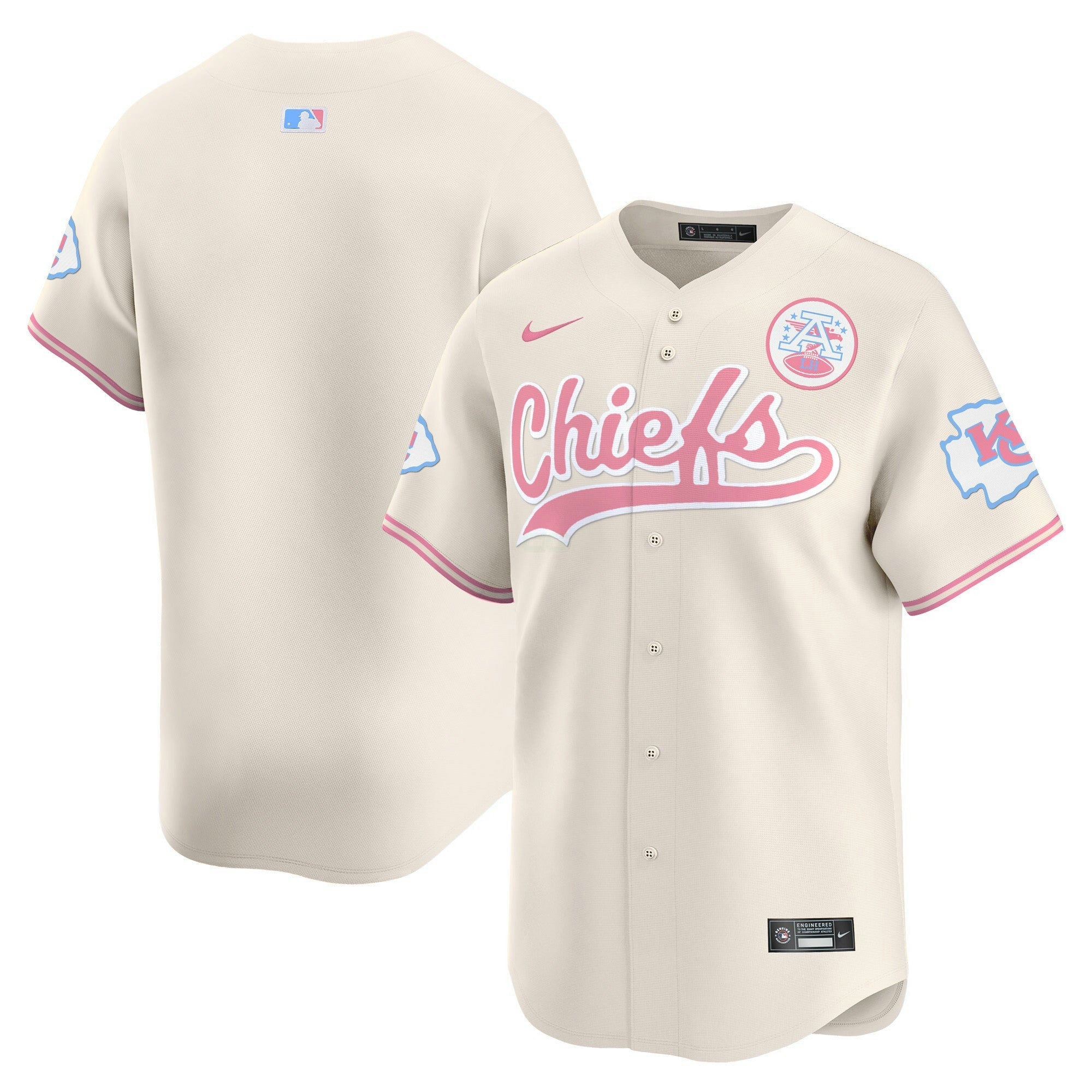 Camisa NFL Unisex Bubblegum Pink Vapor Premier Limited Jersey