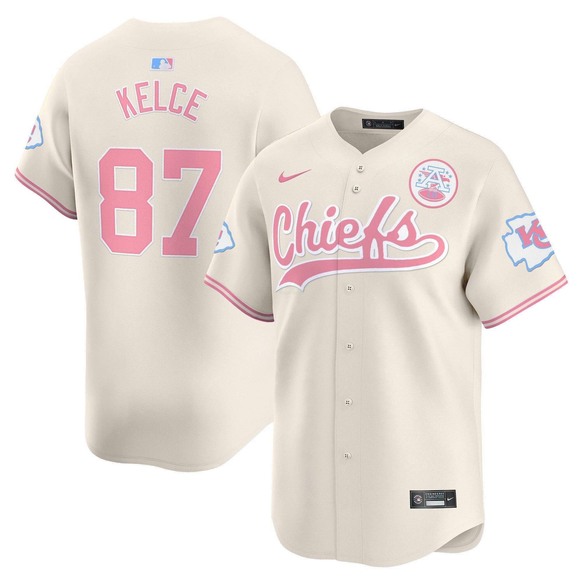 Camisa NFL Unisex Bubblegum Pink Vapor Premier Limited Jersey