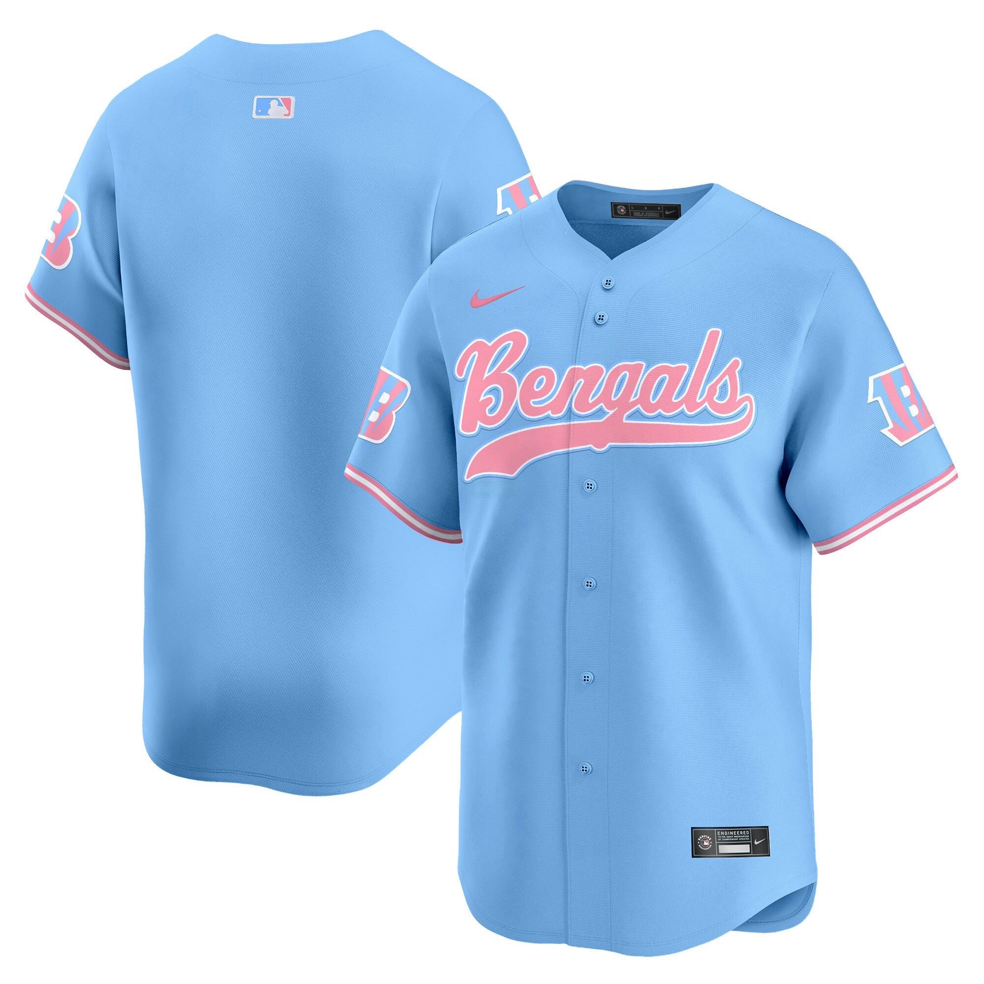 Camisa NFL Unisex Bubblegum Pink Vapor Premier Limited Jersey