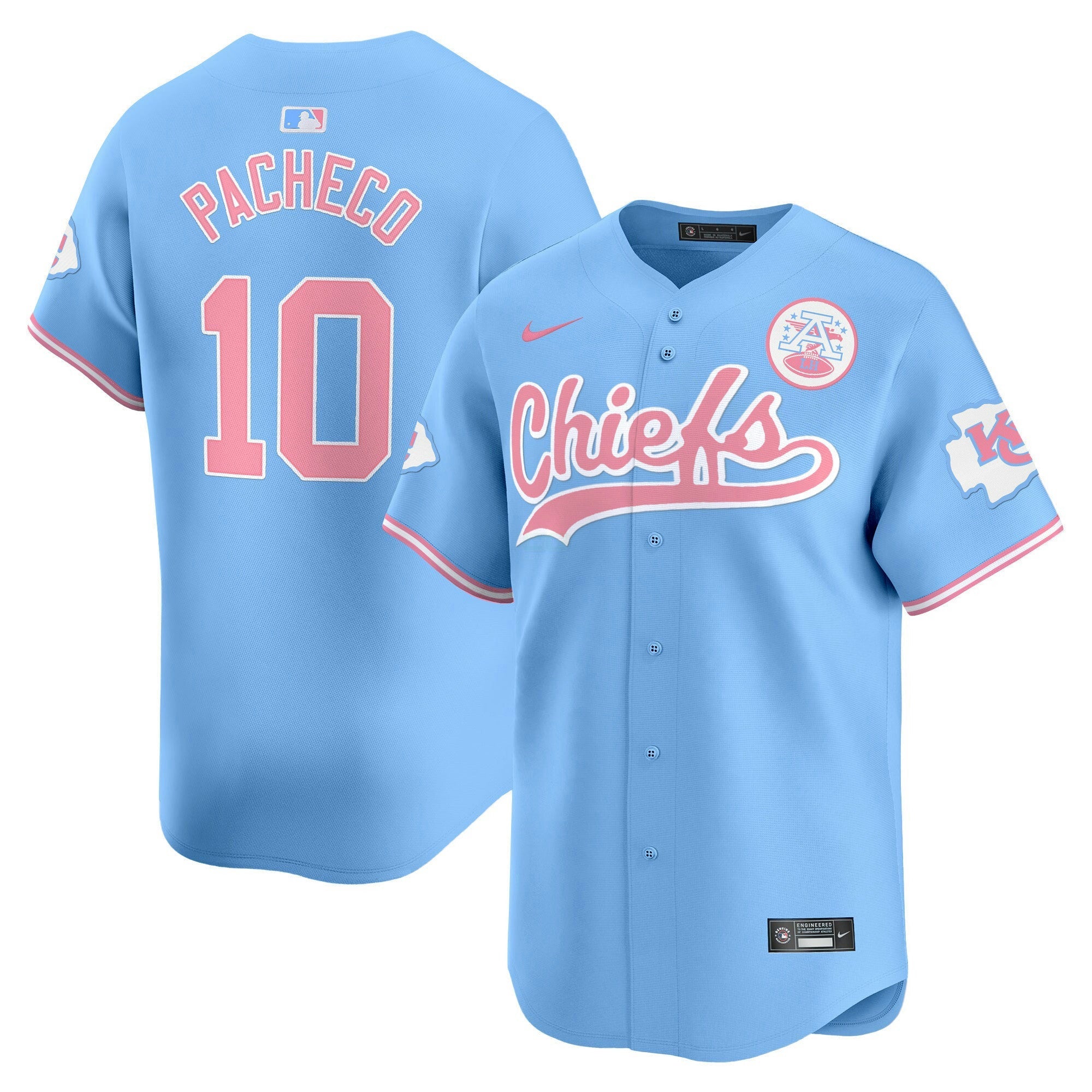 Camisa NFL Unisex Bubblegum Pink Vapor Premier Limited Jersey