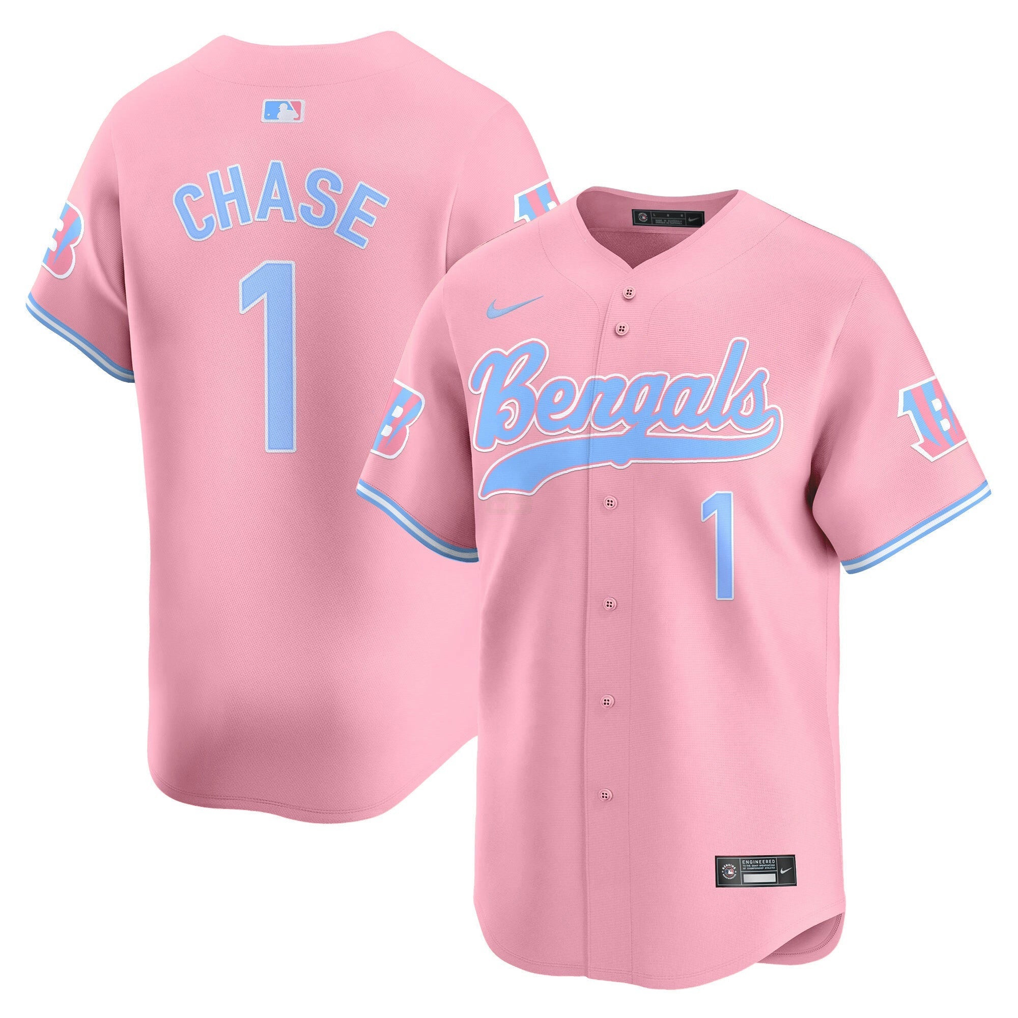 Camisa NFL Unisex Bubblegum Pink Vapor Premier Limited Jersey