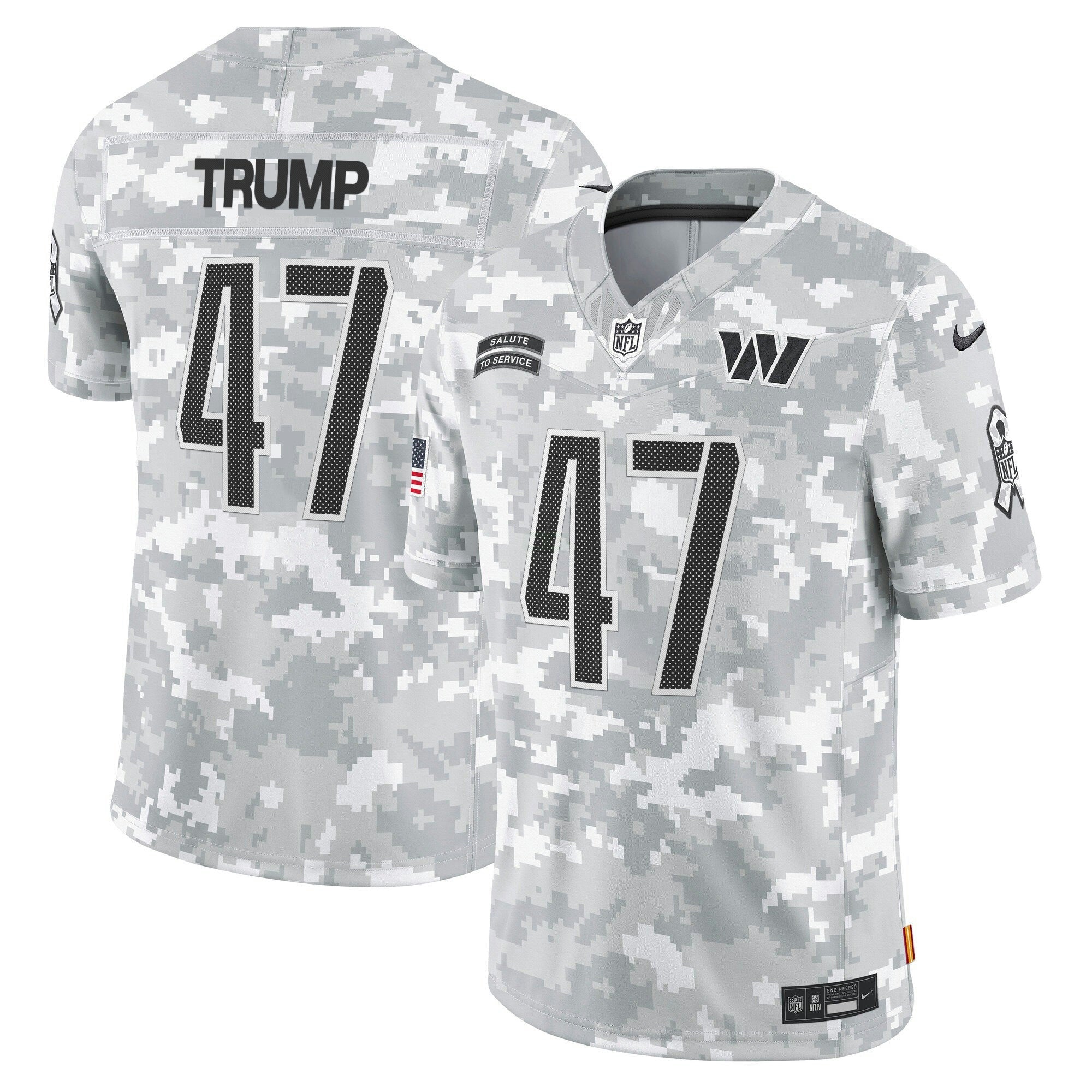 Camisa NFL Washington 2024 Salute to Service Vapor Limited Jersey – Arctic Camo
