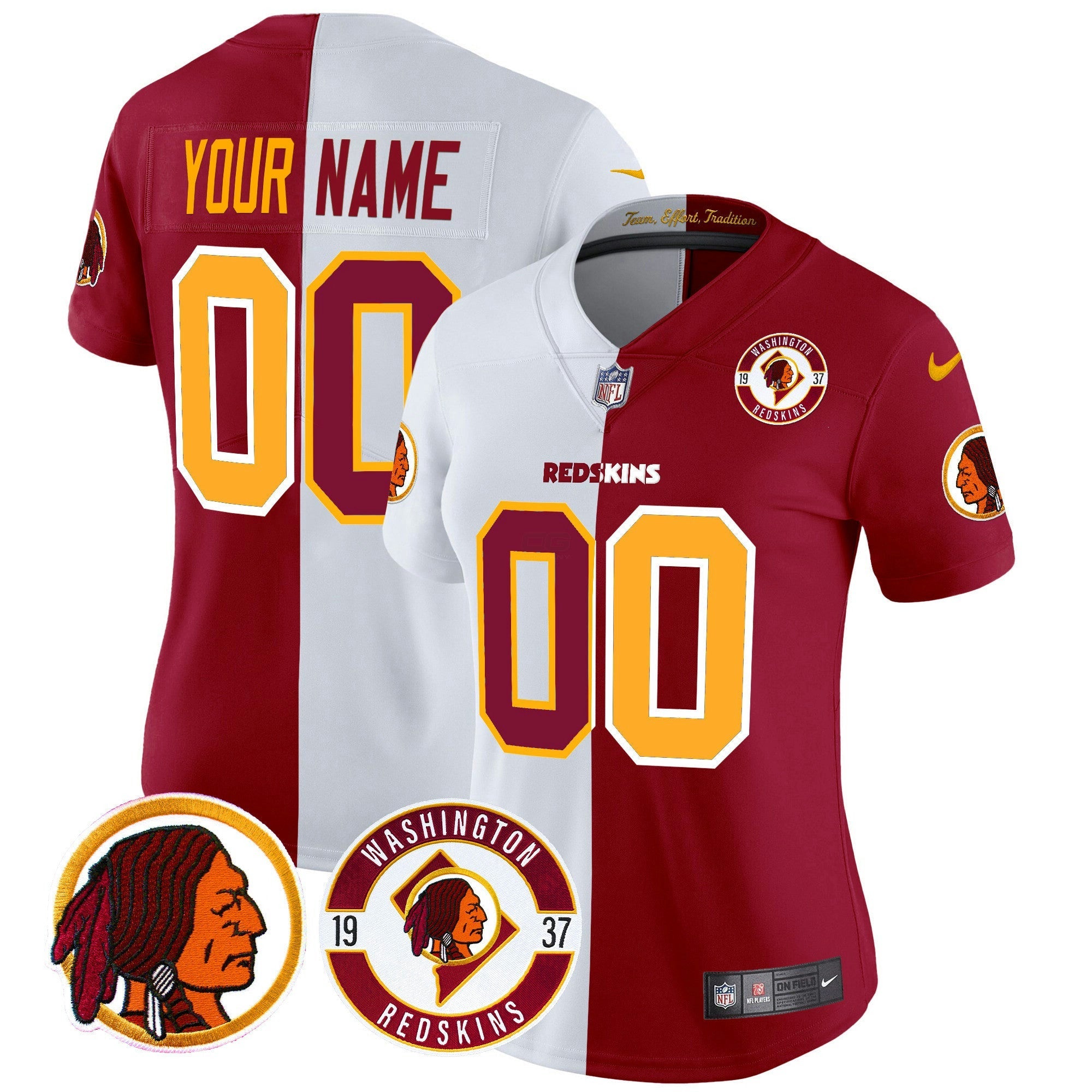Camisa NFL Washington Redskins 2024 Vapor Limited Jersey – Est. 1937 Patch