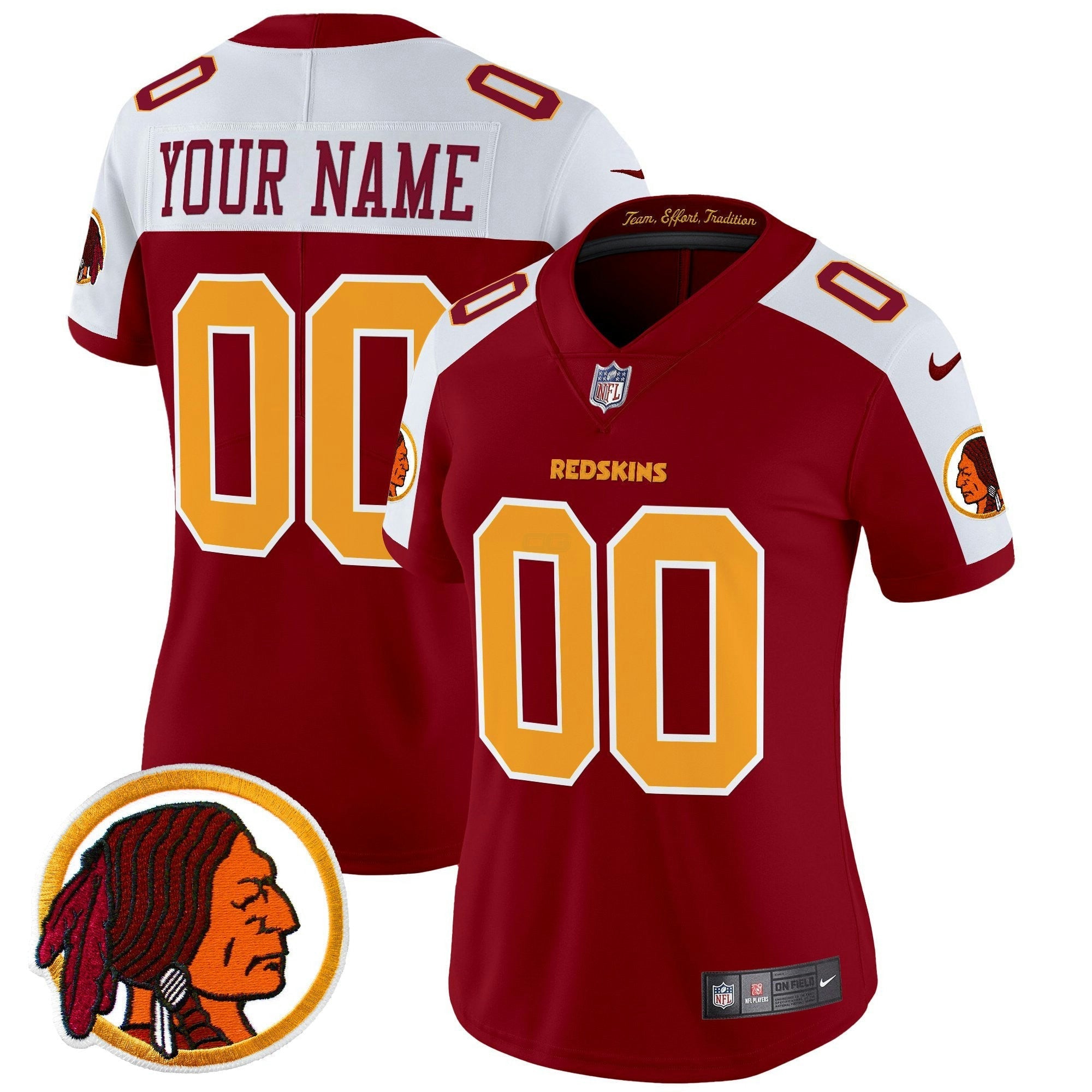 Camisa NFL Washington Redskins Throwback Vapor Limited Jersey V2