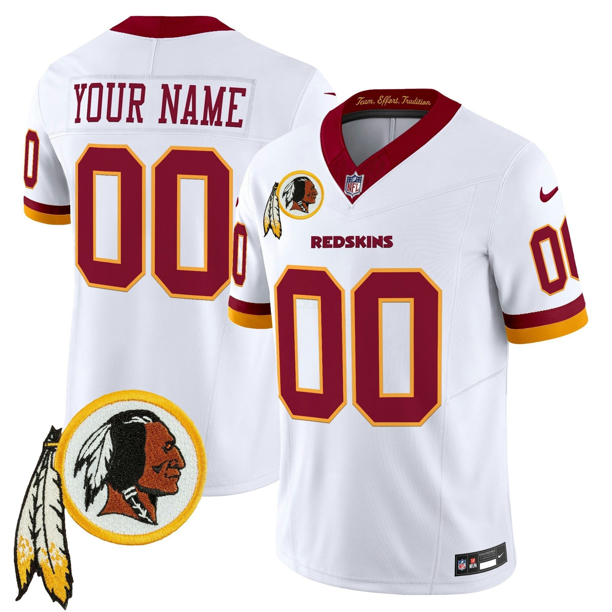 Camisa NFL Washington Redskins Throwback Vapor Limited Jersey V3