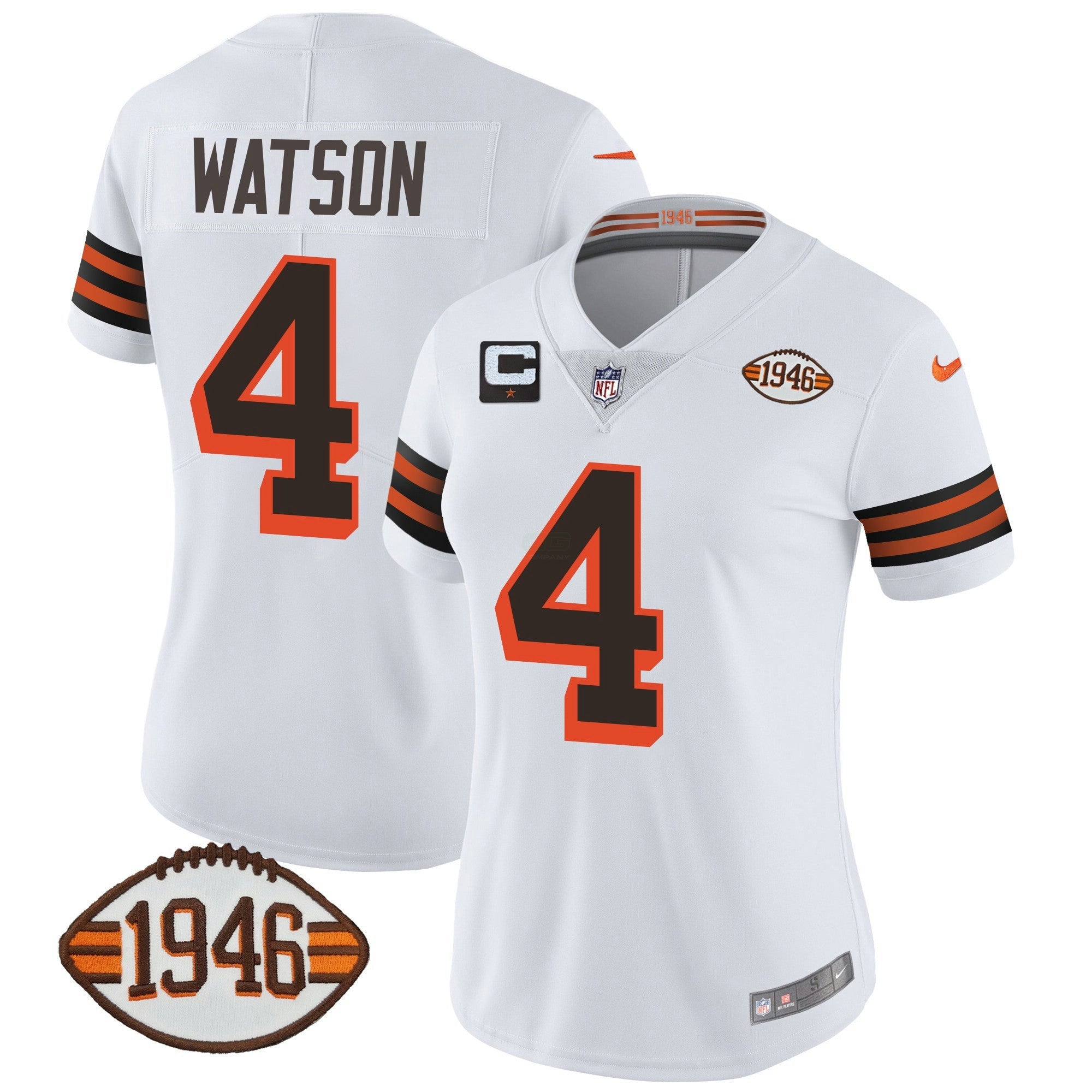Camisa NFL Women’s 1946 75th Anniversary Patch Jersey