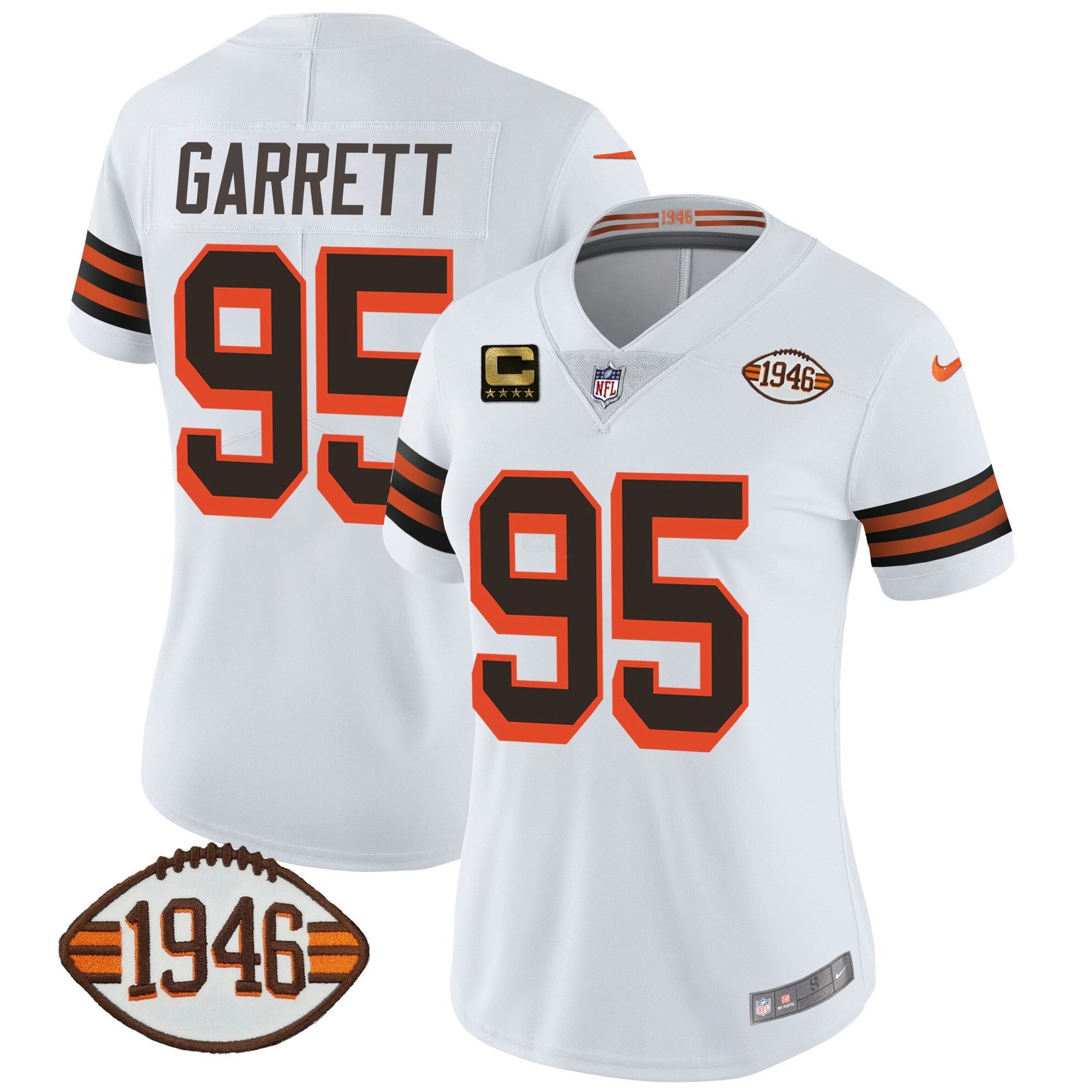 Camisa NFL Women’s 1946 75th Anniversary Patch Jersey