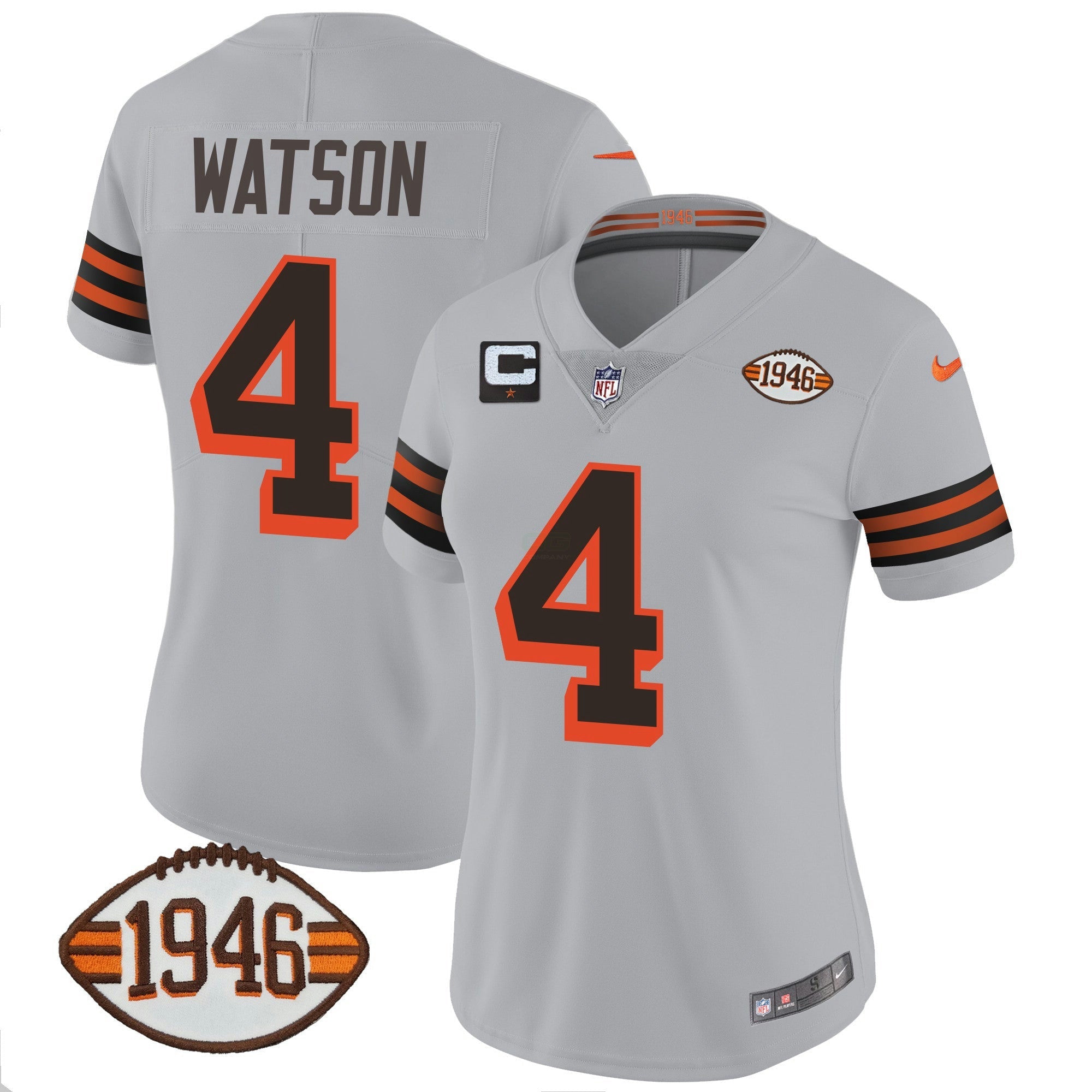 Camisa NFL Women’s 1946 75th Anniversary Patch Jersey