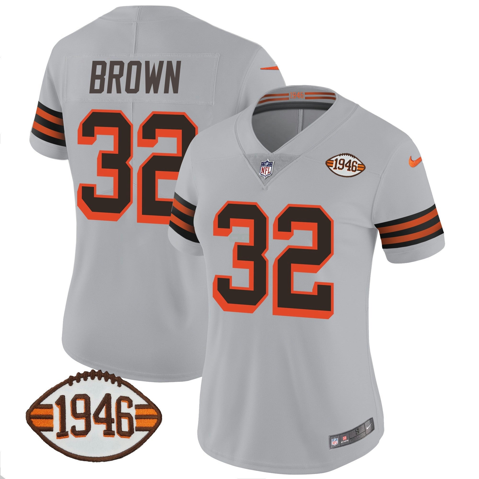 Camisa NFL Women’s 1946 75th Anniversary Patch Jersey