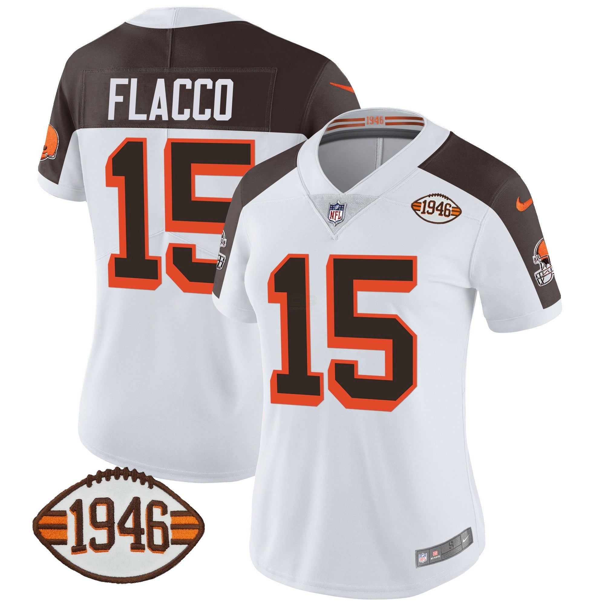 Camisa NFL Women’s 1946 75th Anniversary Patch Jersey