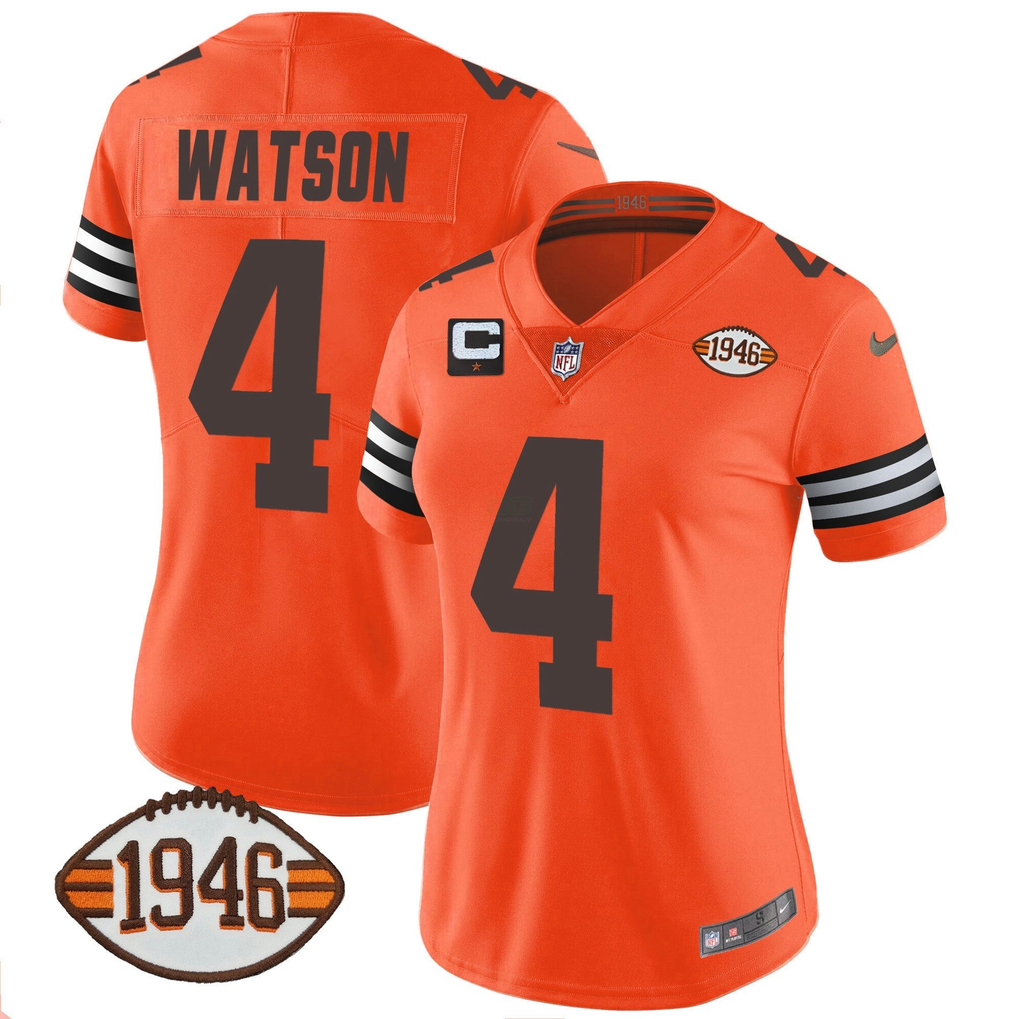 Camisa NFL Women’s 1946 75th Anniversary Patch Jersey