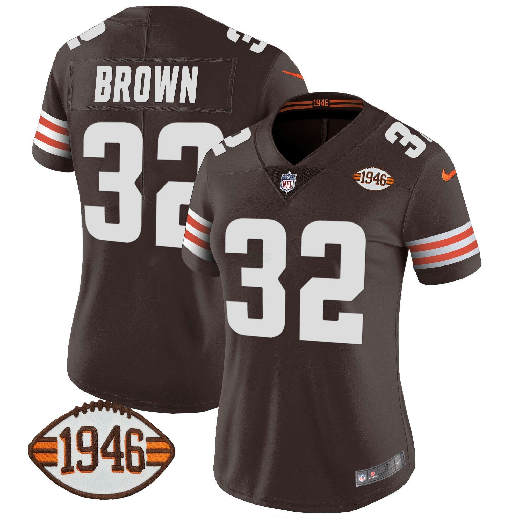 Camisa NFL Women’s 1946 75th Anniversary Patch Jersey